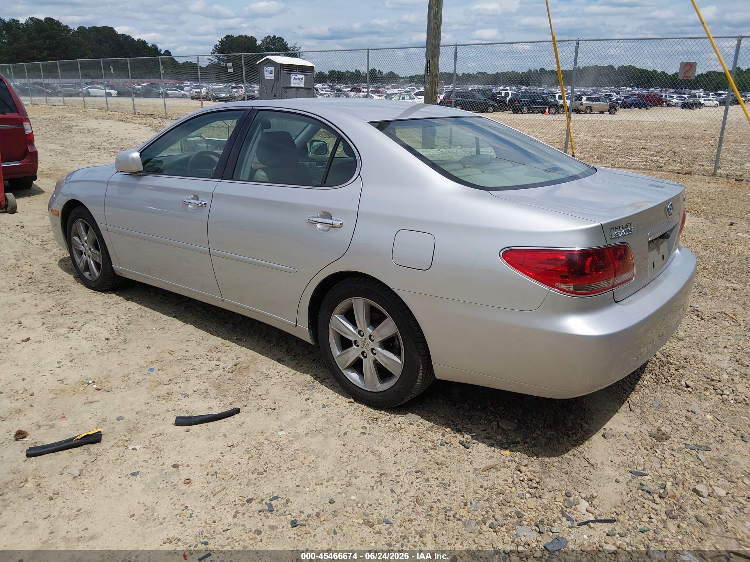 2006 Lexus Es 330   Silver vin: JTHBA30G565164956