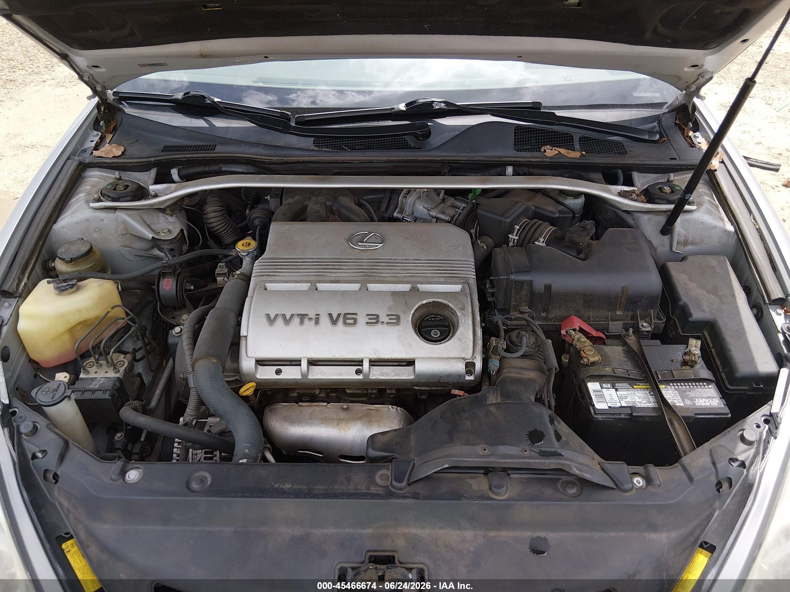 2006 Lexus Es 330   Silver vin: JTHBA30G565164956
