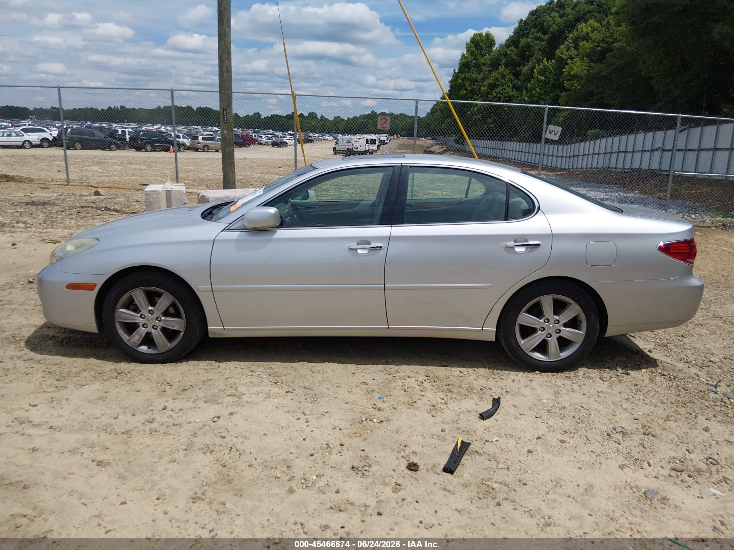 2006 Lexus Es 330   Silver vin: JTHBA30G565164956