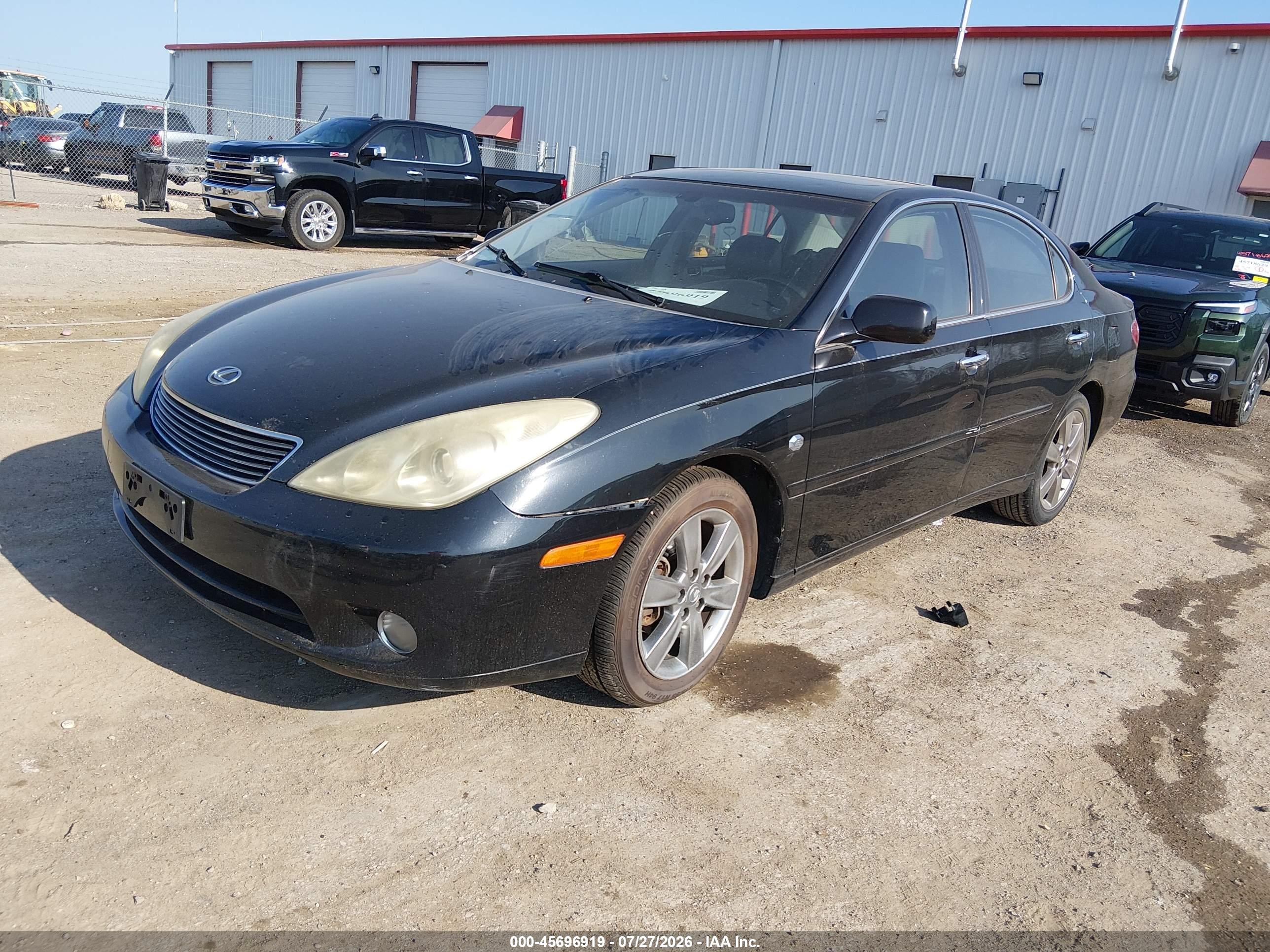 2006 Lexus Es 330   Black vin: JTHBA30G565165377