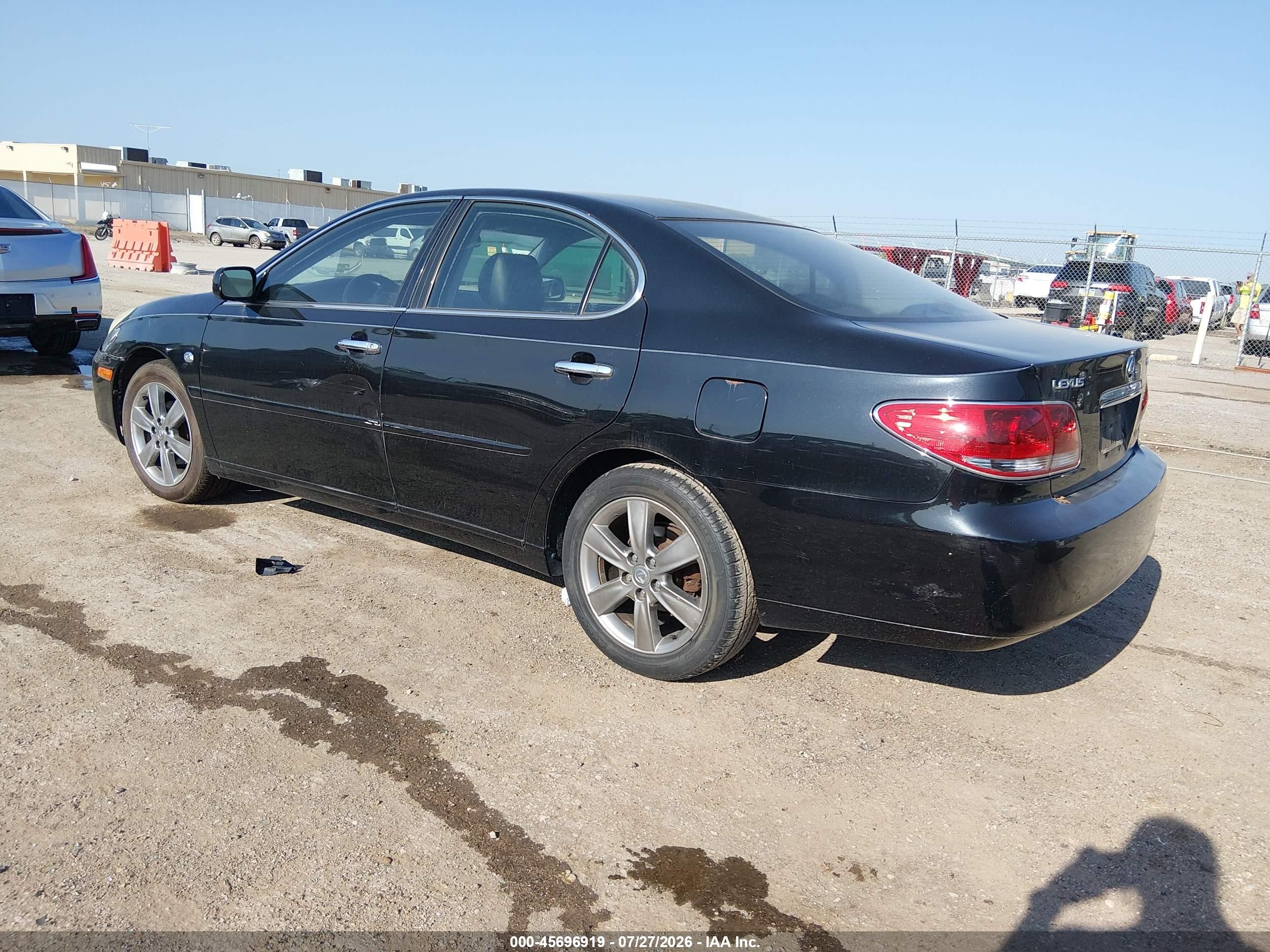 2006 Lexus Es 330   Black vin: JTHBA30G565165377