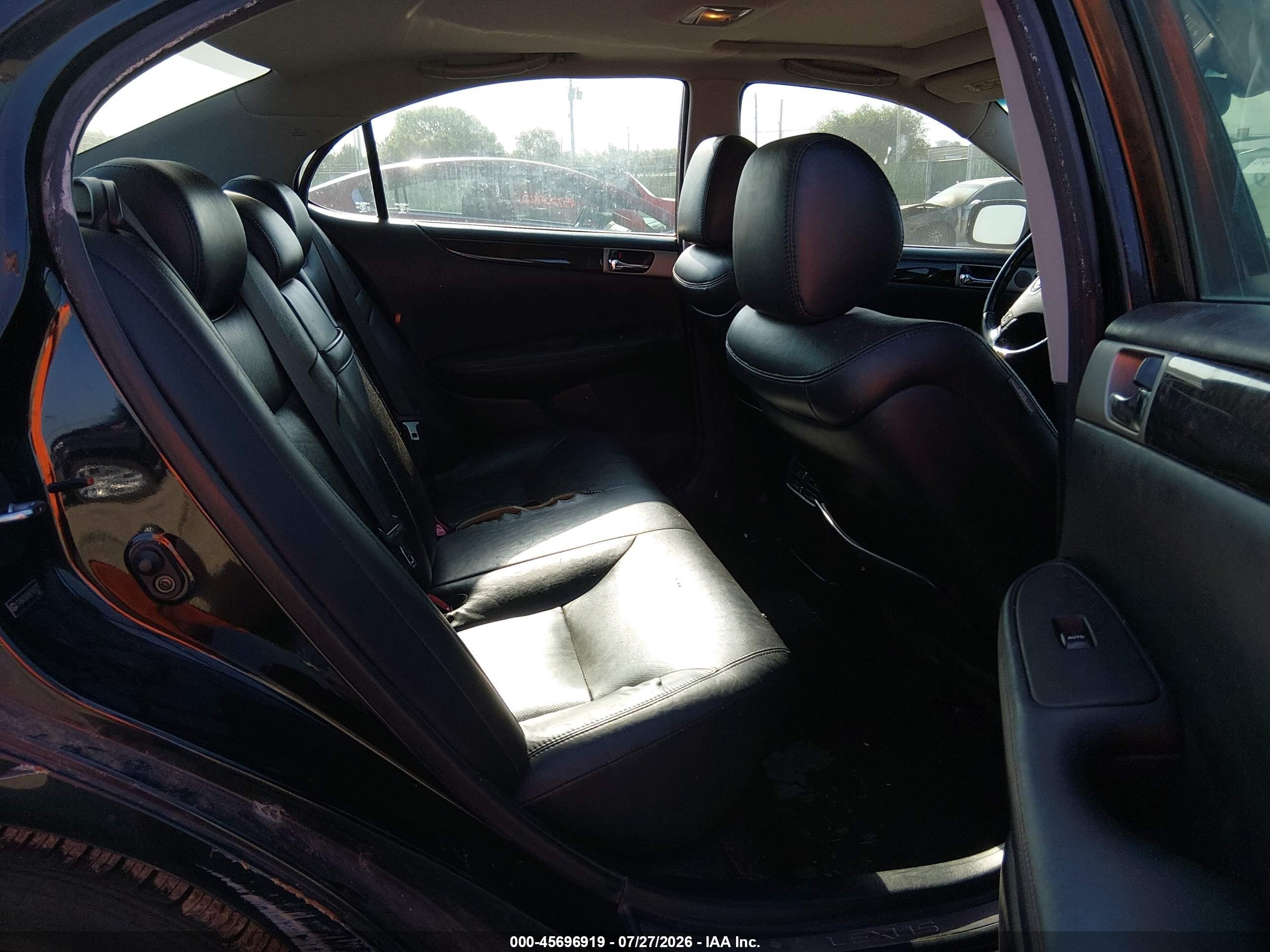 2006 Lexus Es 330   Black vin: JTHBA30G565165377