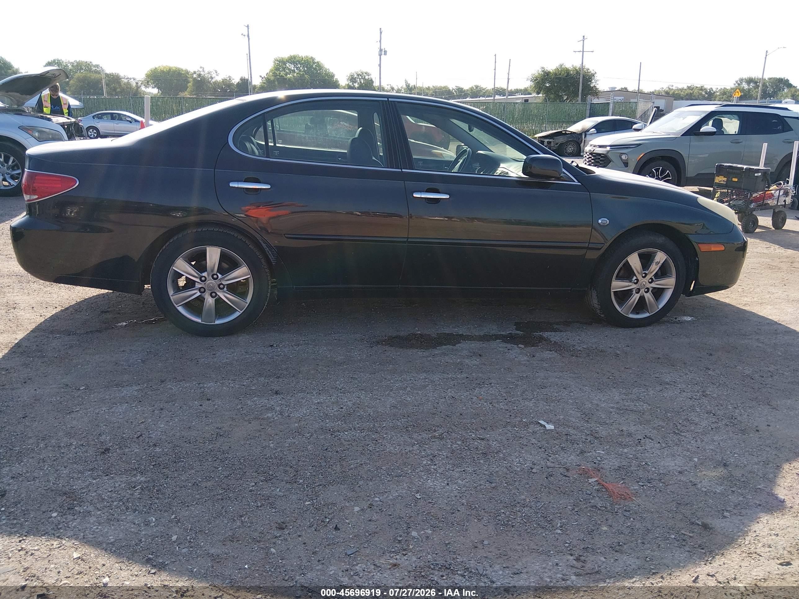 2006 Lexus Es 330   Black vin: JTHBA30G565165377