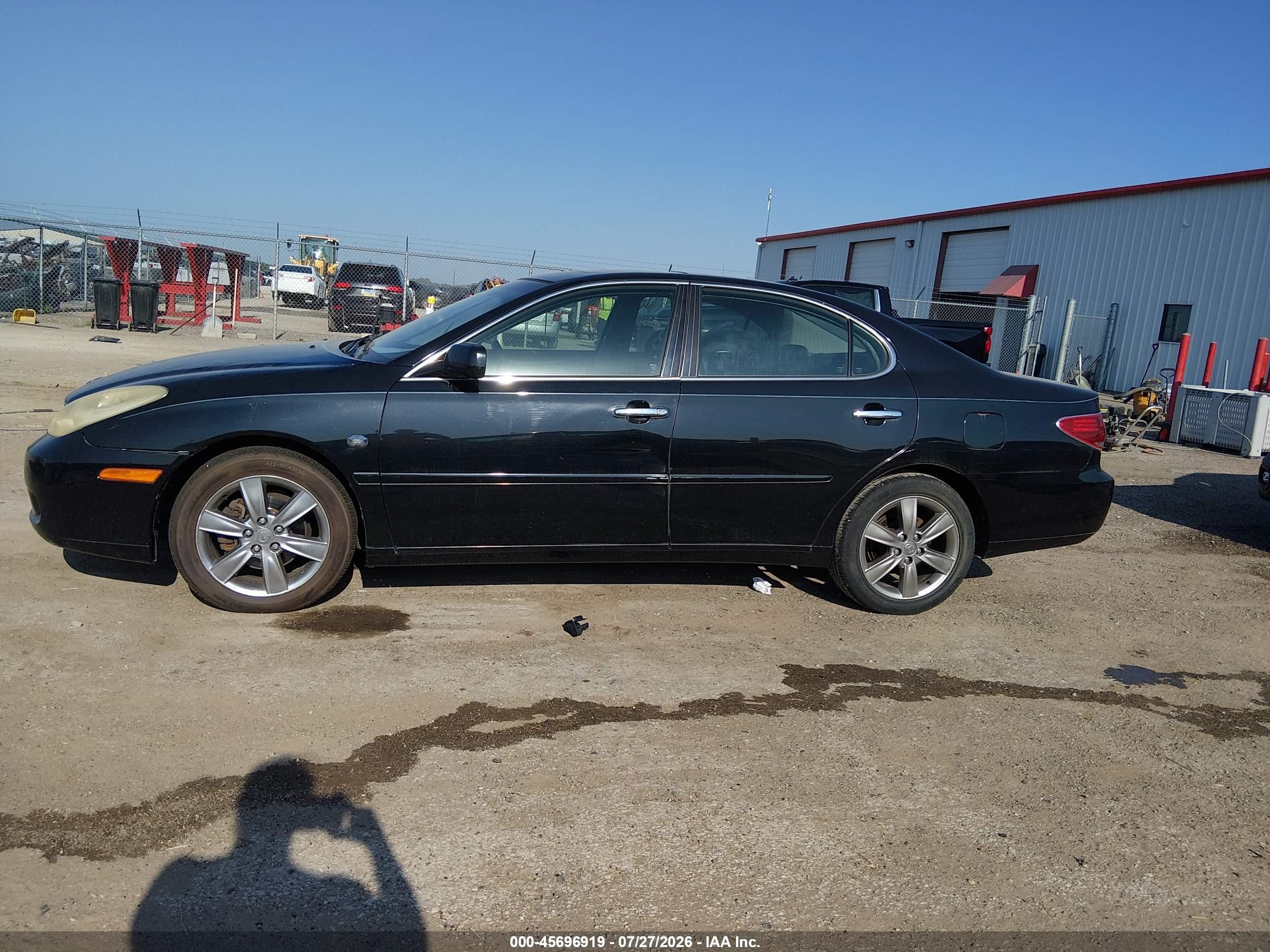 2006 Lexus Es 330   Black vin: JTHBA30G565165377