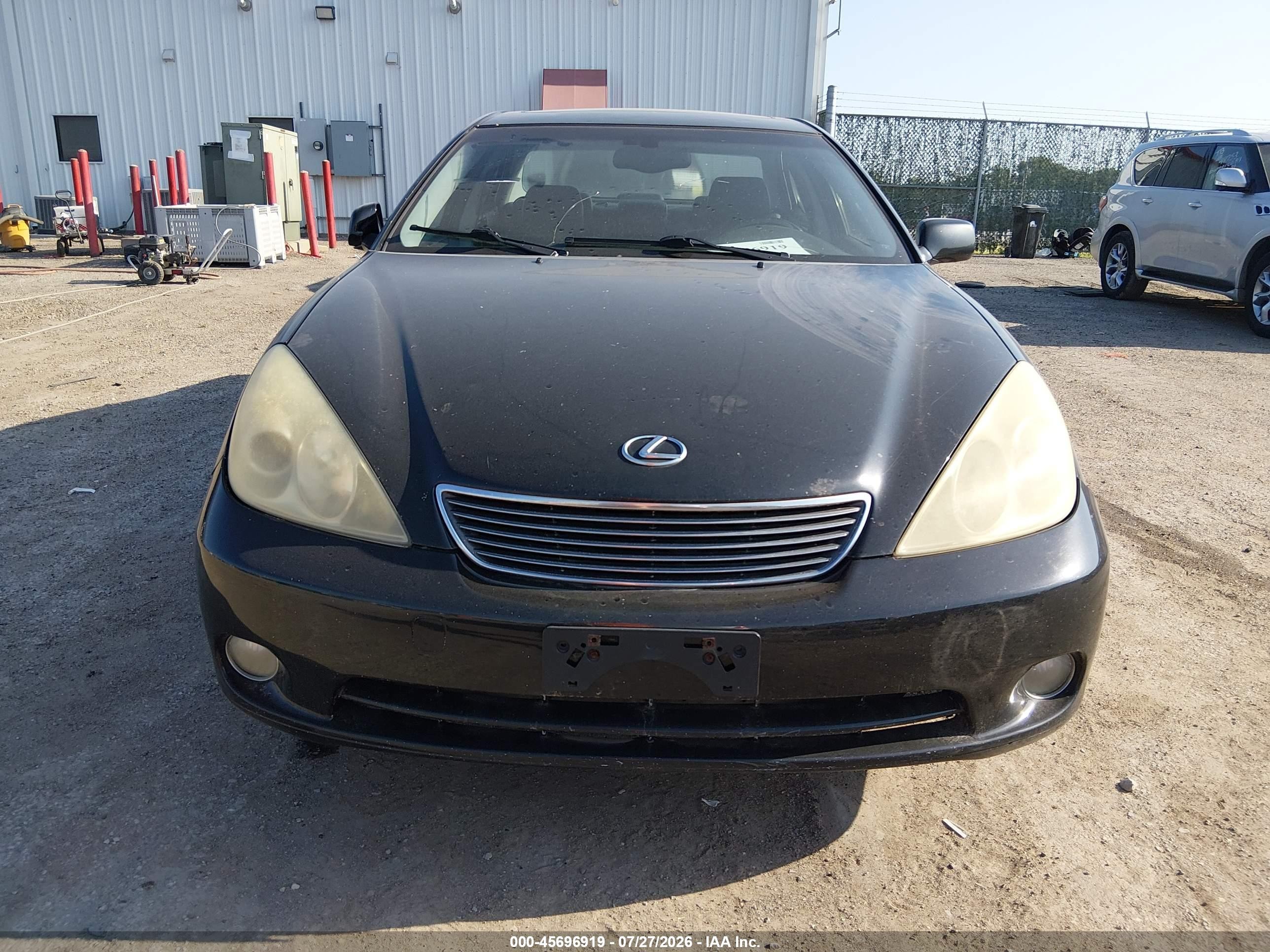 2006 Lexus Es 330   Black vin: JTHBA30G565165377