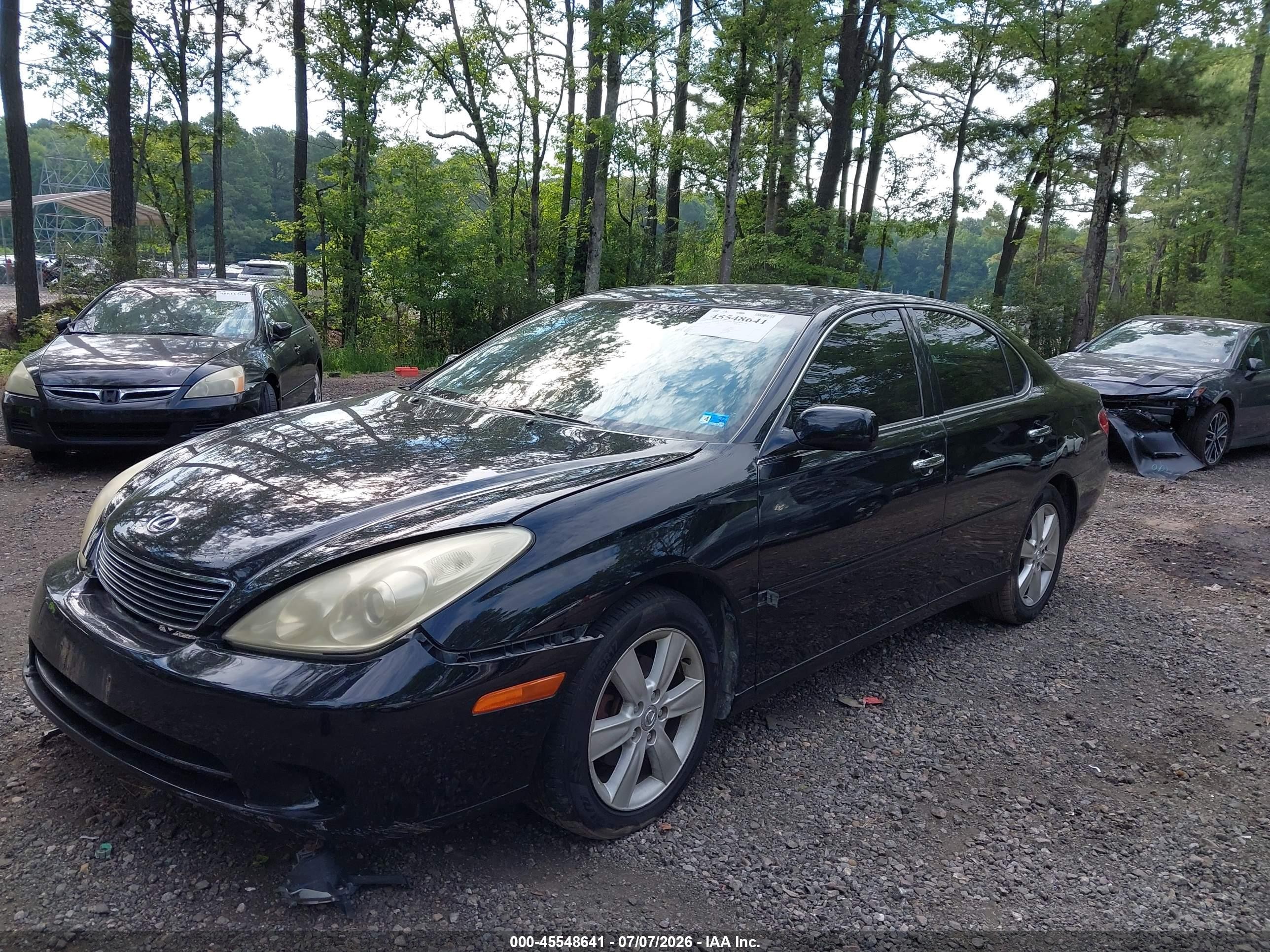 2006 Lexus Es 330   Black vin: JTHBA30G565176136