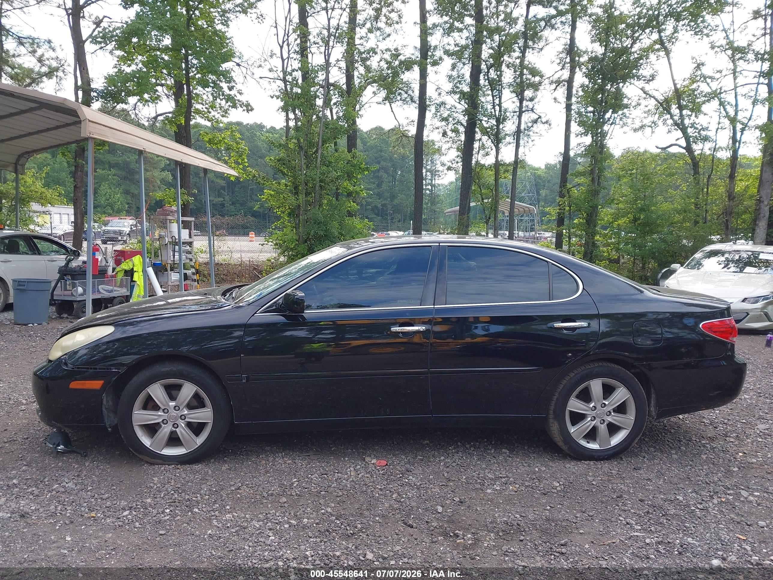 2006 Lexus Es 330   Black vin: JTHBA30G565176136