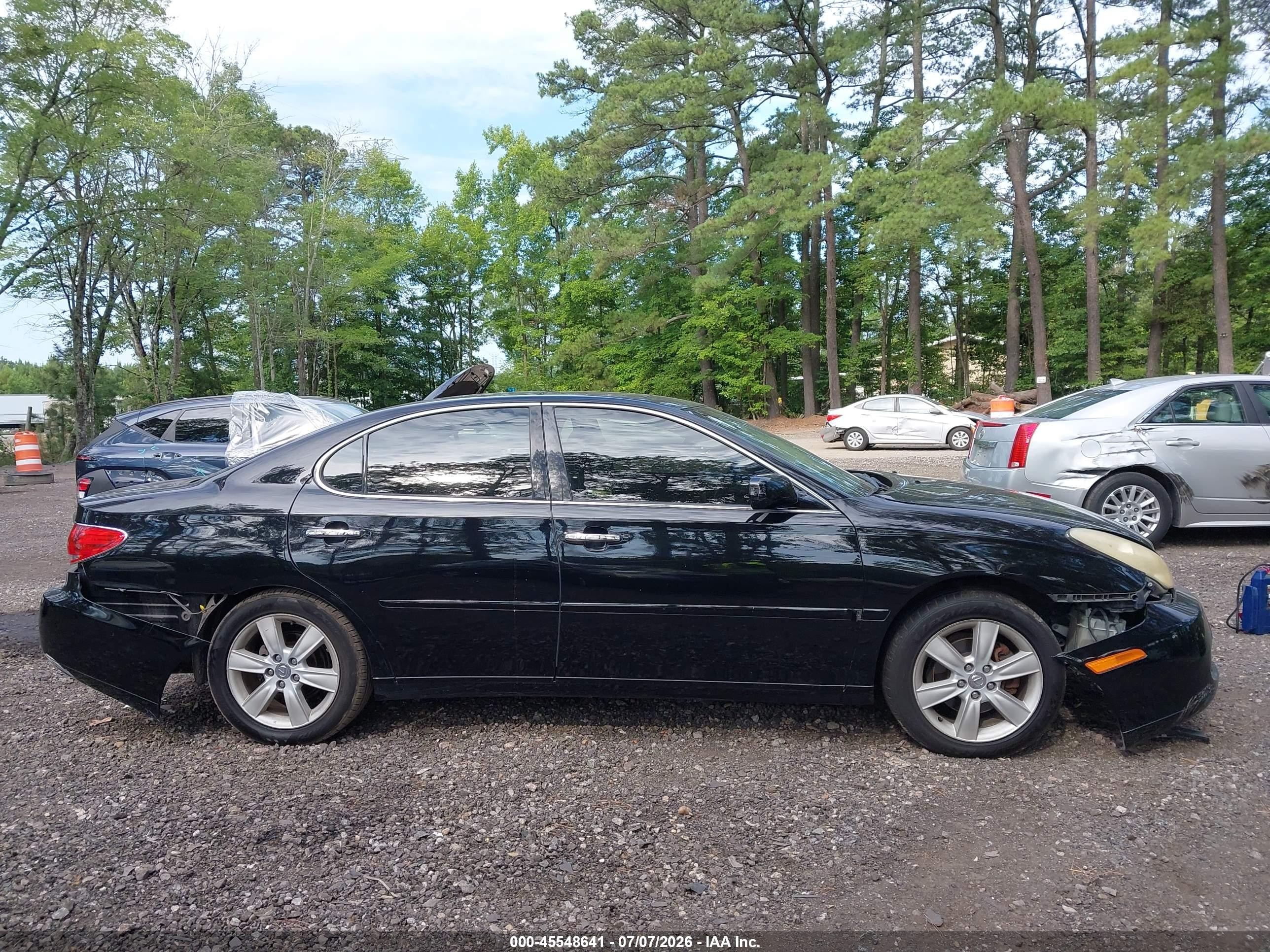 2006 Lexus Es 330   Black vin: JTHBA30G565176136