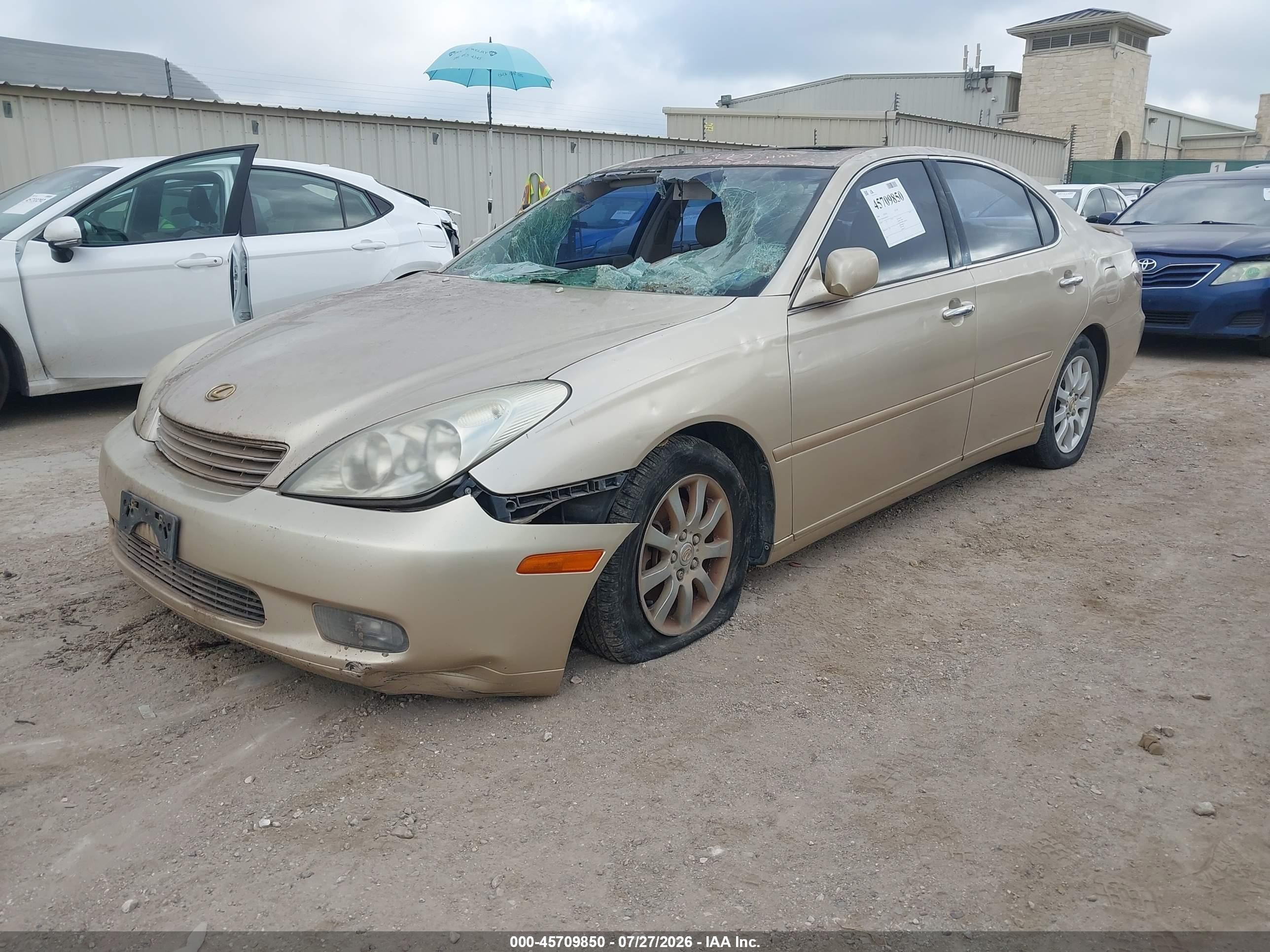 2004 Lexus Es 330 Gold vin: JTHBA30G640016275