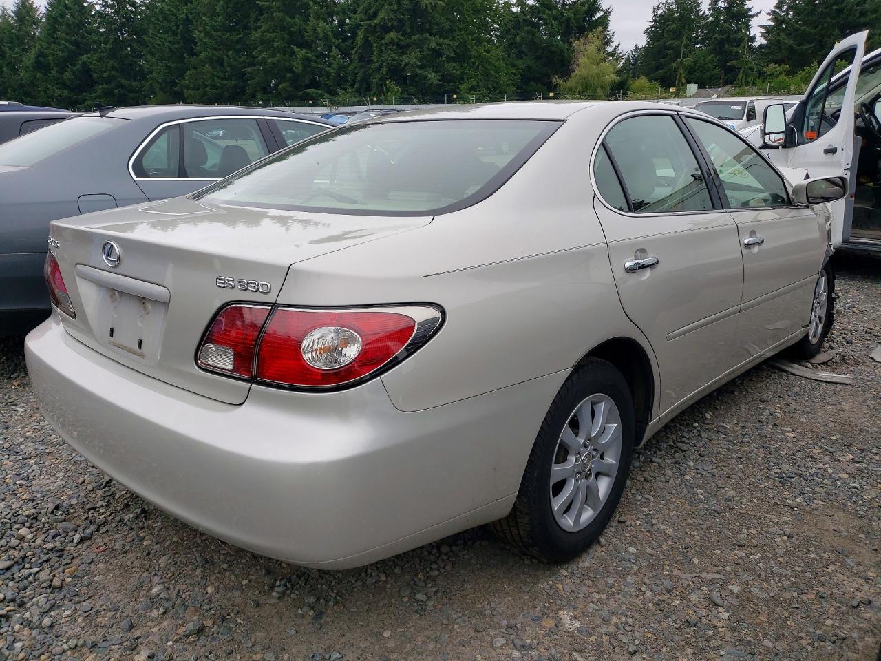 2004 Lexus Es 330 Silver vin: JTHBA30G640019578