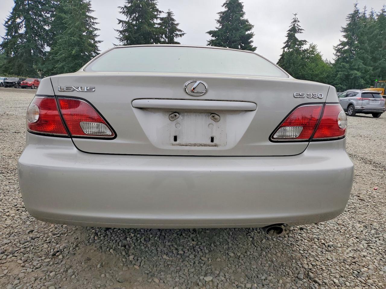 2004 Lexus Es 330 Silver vin: JTHBA30G640019578