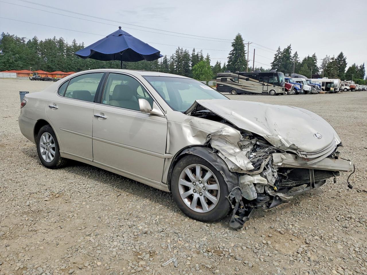 2004 Lexus Es 330 Silver vin: JTHBA30G640019578