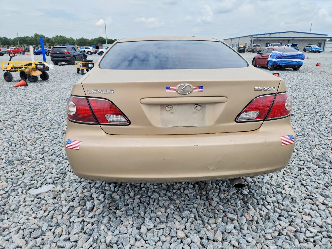 2004 Lexus Es 330 Tan vin: JTHBA30G640021802