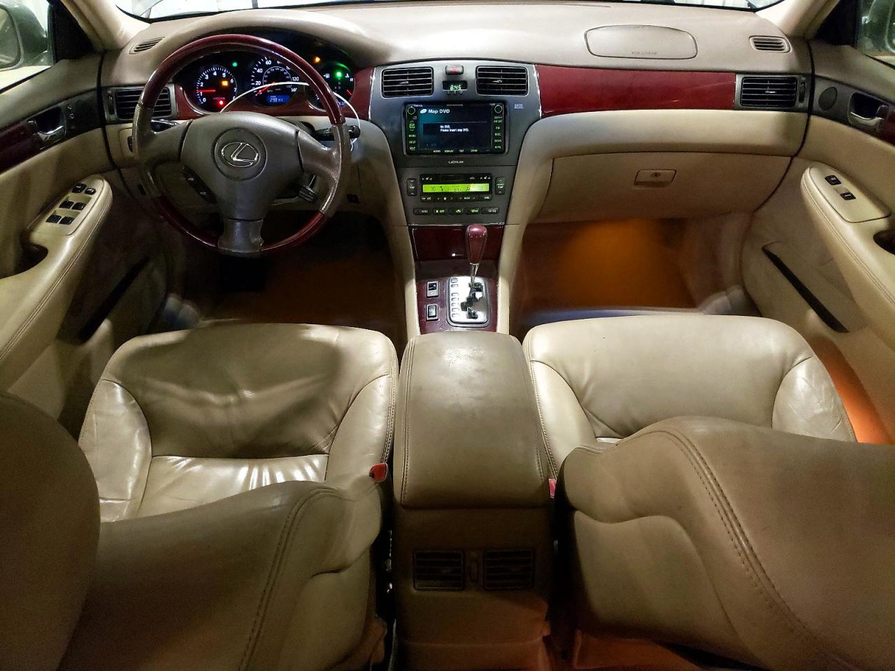 2004 Lexus Es 330 Зеленый vin: JTHBA30G645000354