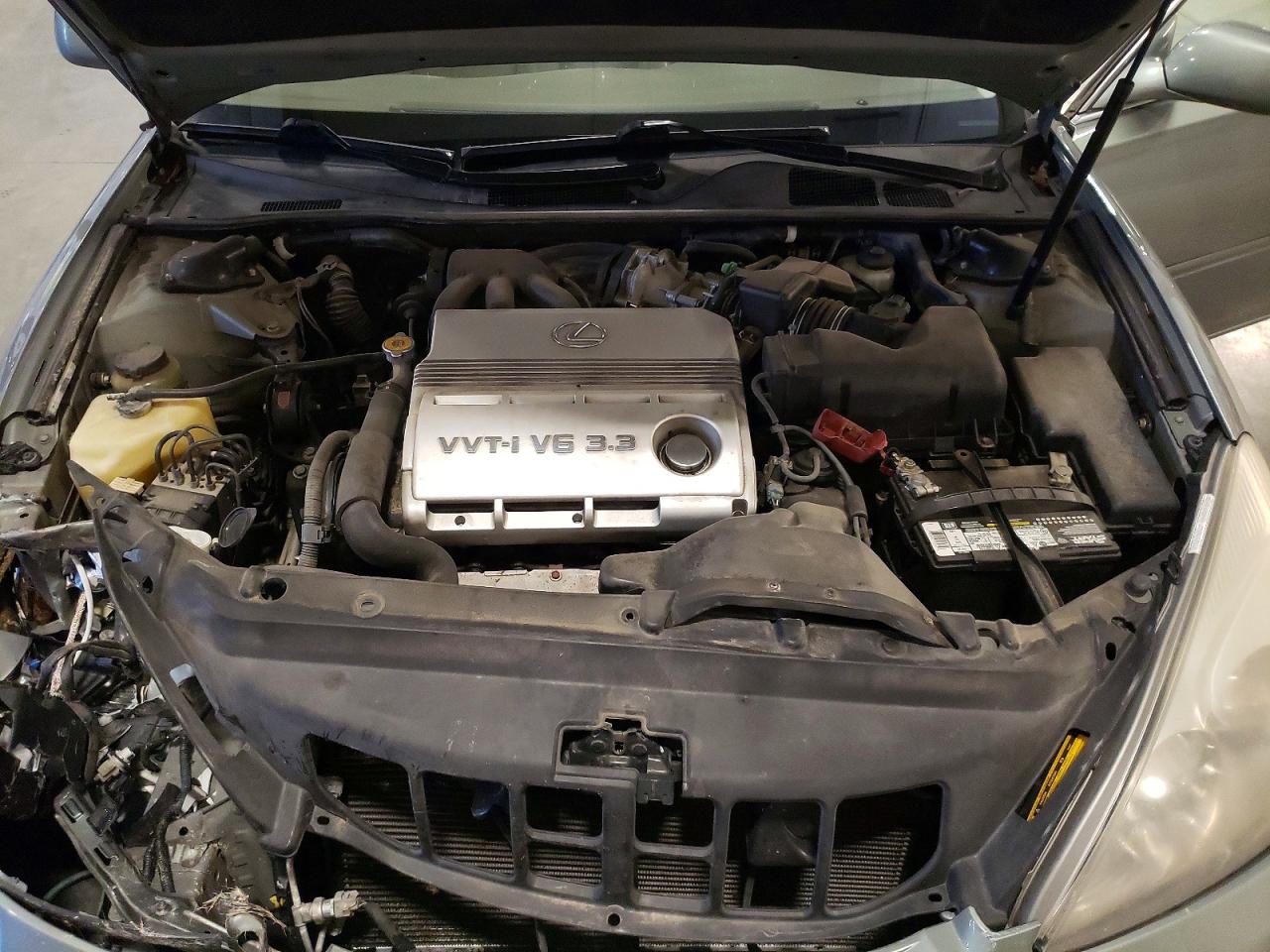 2004 Lexus Es 330 Зеленый vin: JTHBA30G645000354