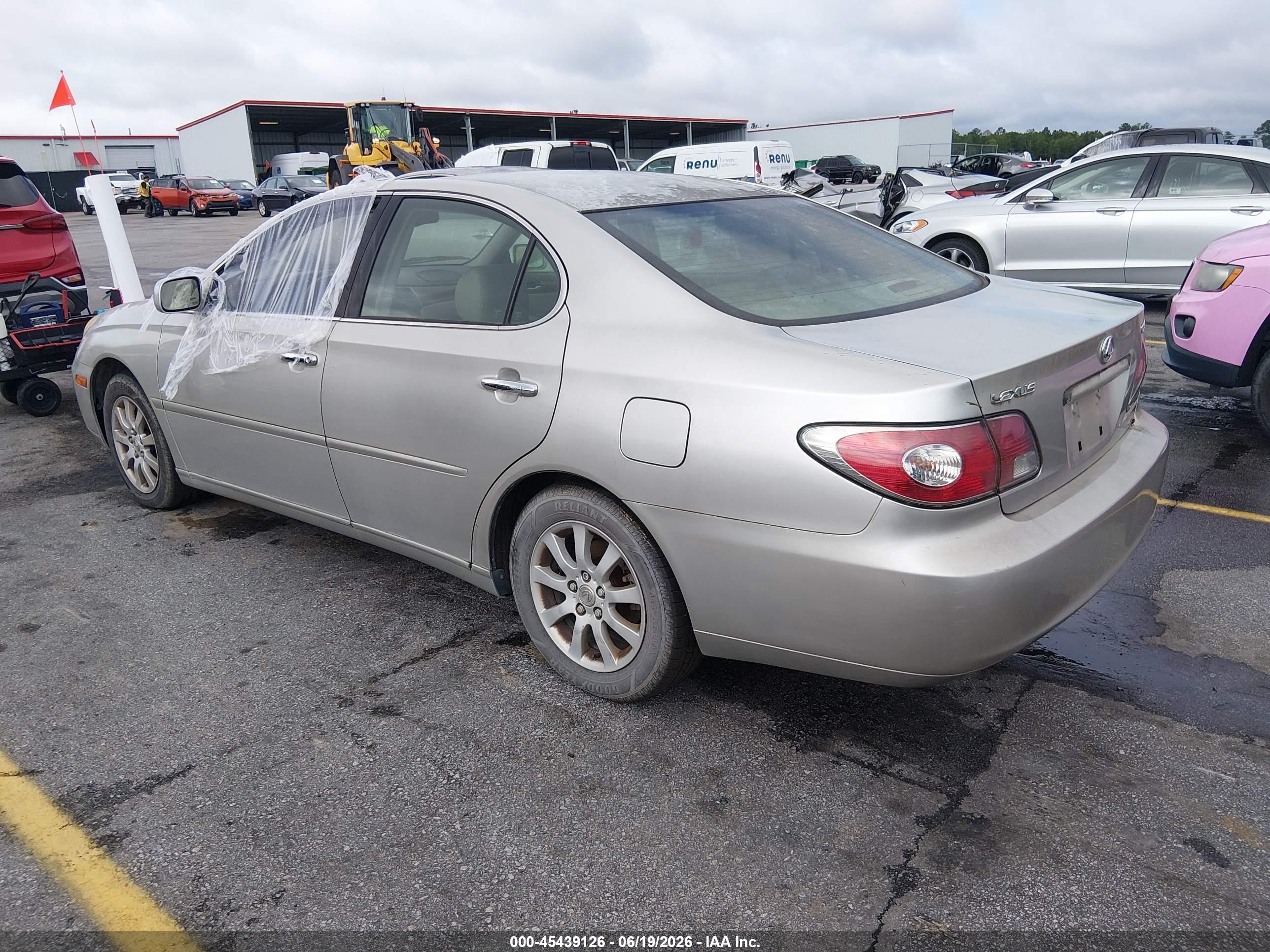 2004 Lexus Es 330 Silver vin: JTHBA30G645015758