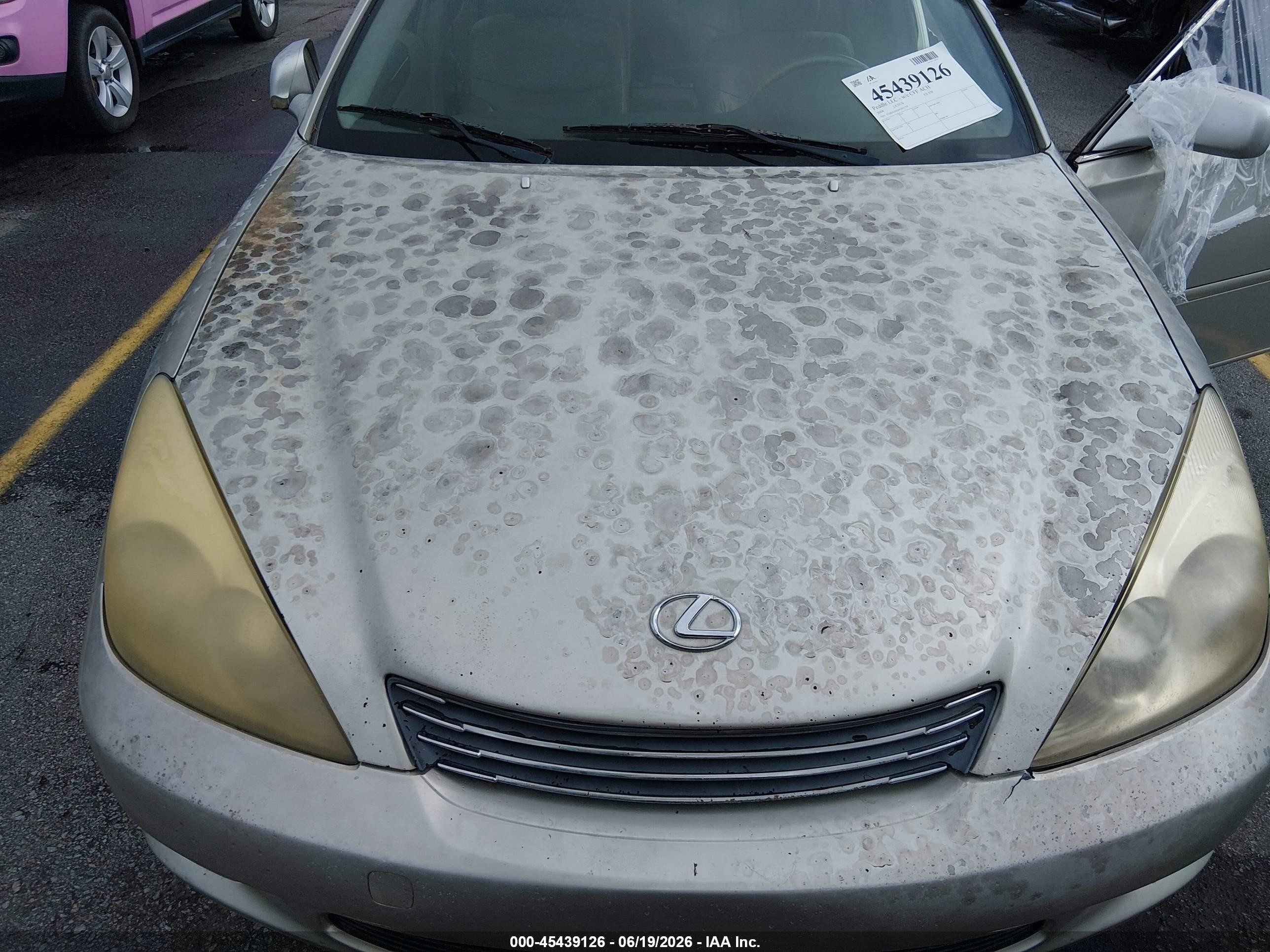 2004 Lexus Es 330 Silver vin: JTHBA30G645015758