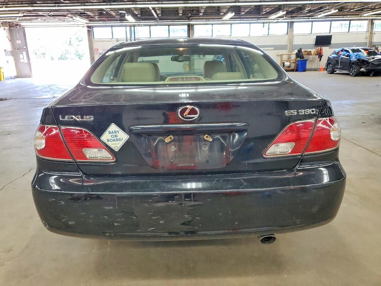 2004 Lexus Es 330 Black vin: JTHBA30G645024945