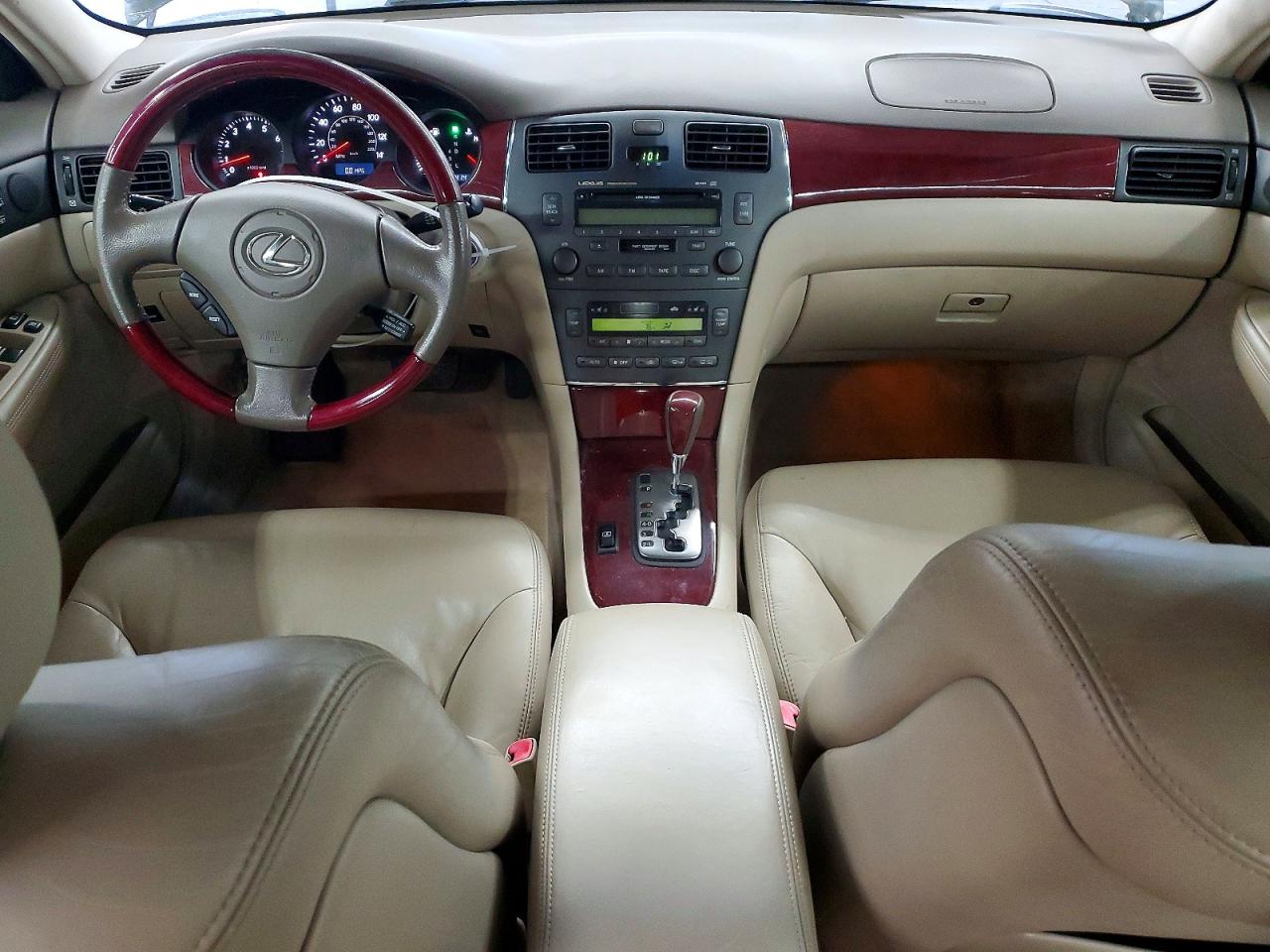 2004 Lexus Es 330 Black vin: JTHBA30G645024945