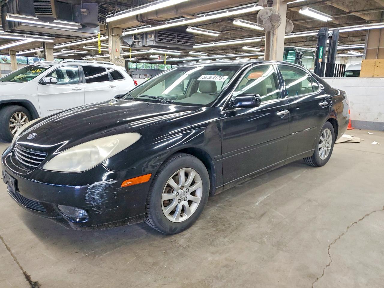 2004 Lexus Es 330 Black vin: JTHBA30G645024945