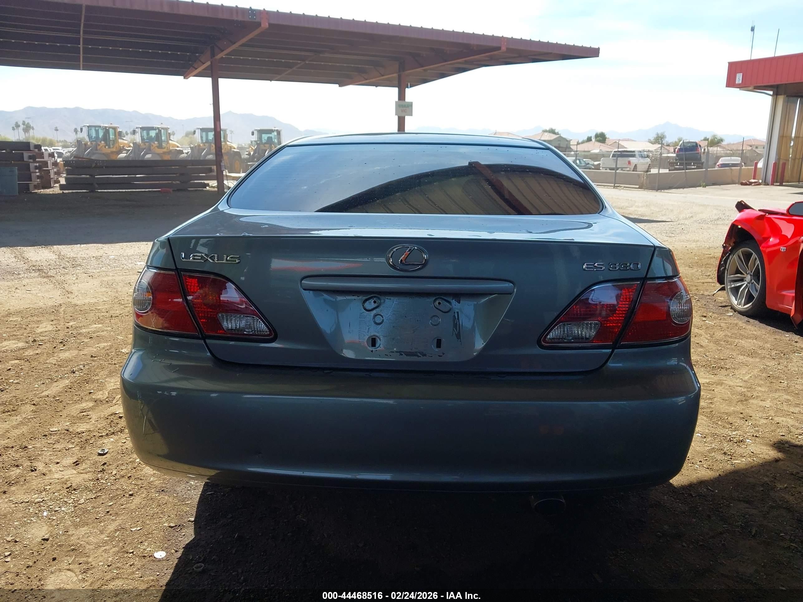 2004 Lexus Es 330   Green vin: JTHBA30G645029367