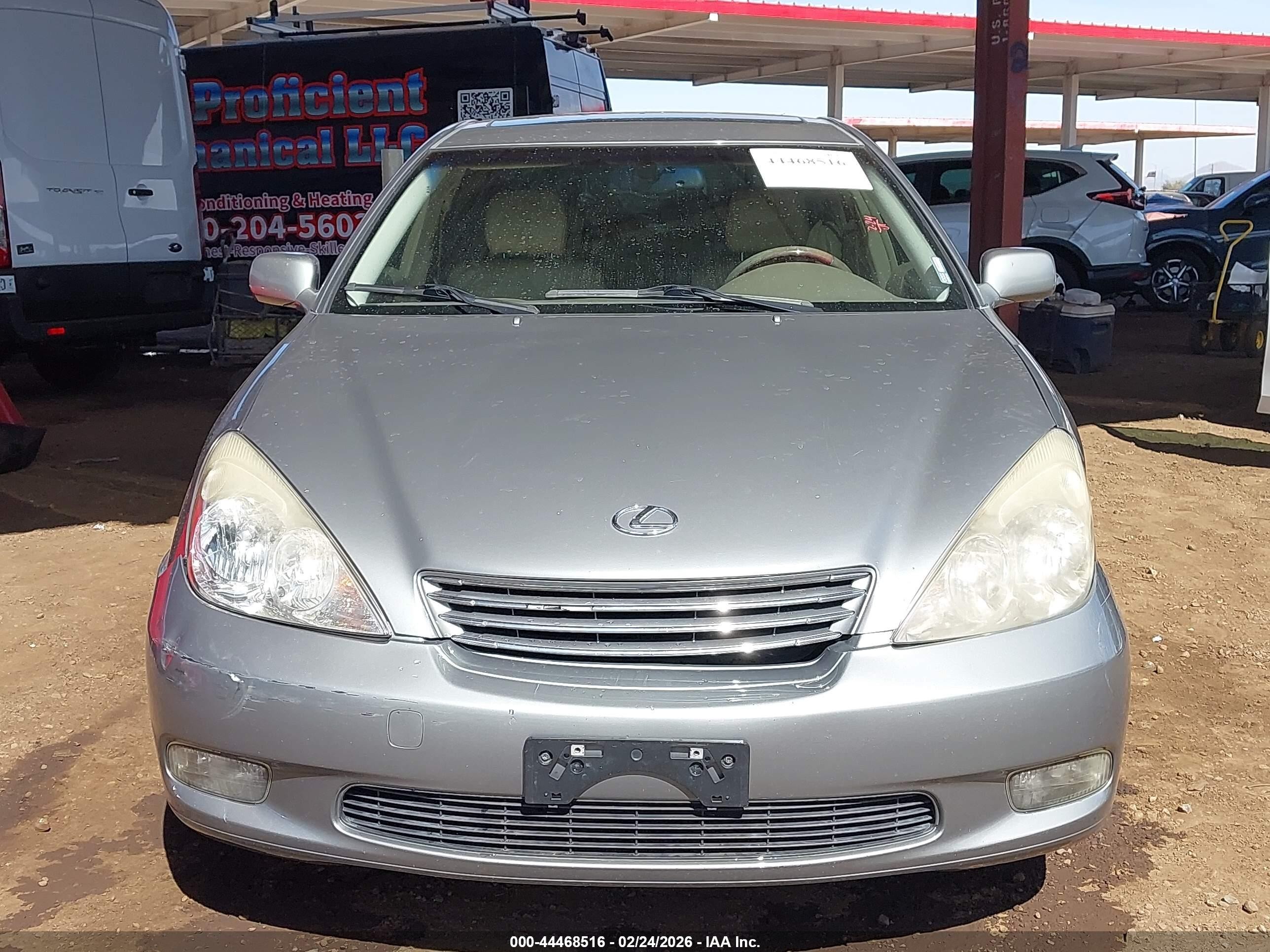 2004 Lexus Es 330   Green vin: JTHBA30G645029367