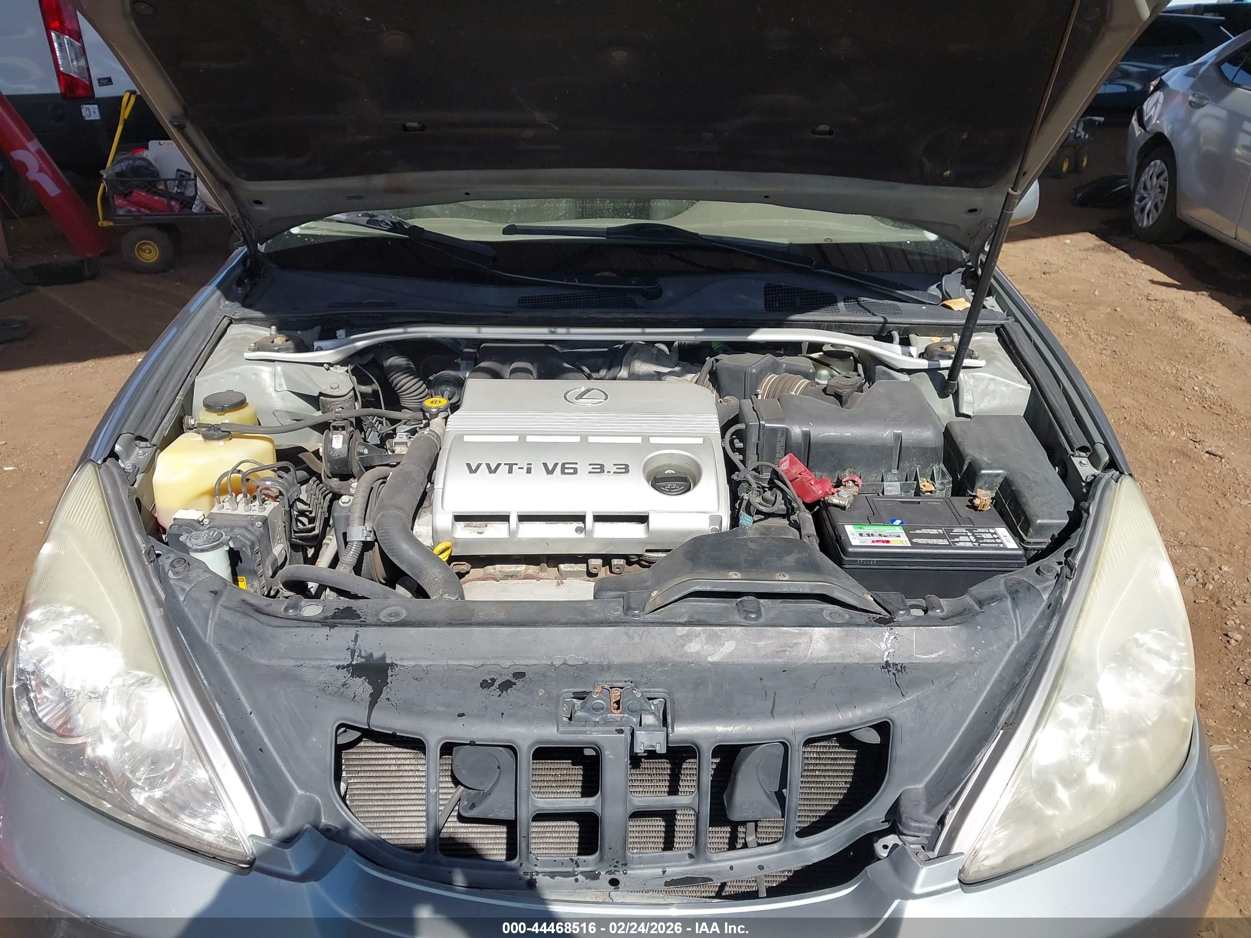 2004 Lexus Es 330   Green vin: JTHBA30G645029367