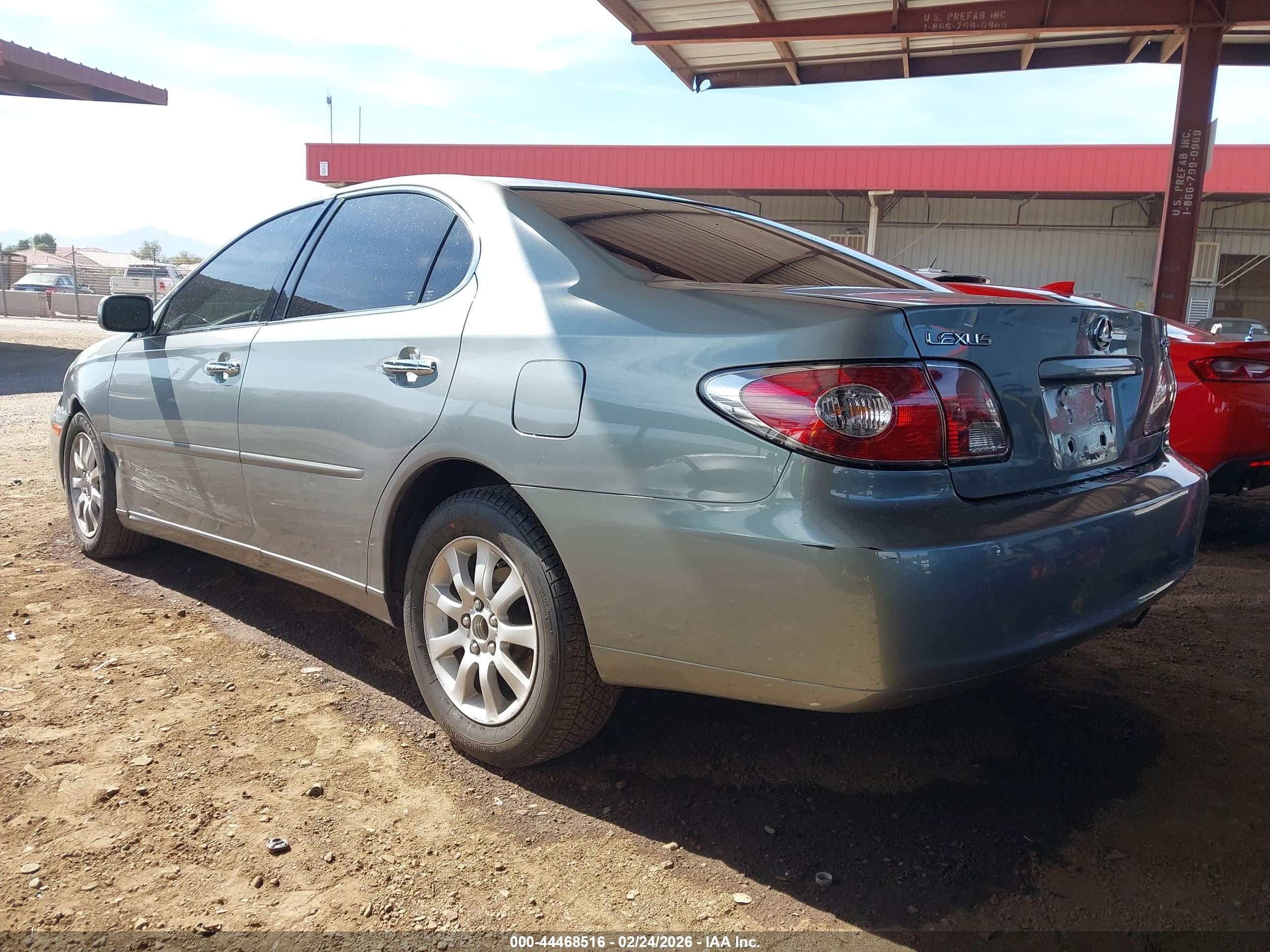 2004 Lexus Es 330   Green vin: JTHBA30G645029367