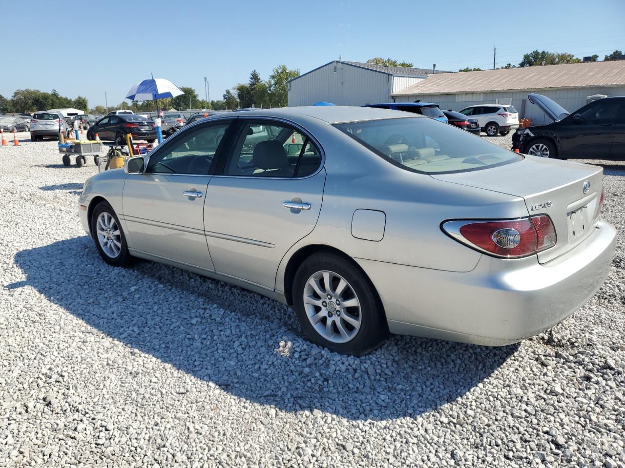 2004 Lexus Es 330 Silver vin: JTHBA30G645031250