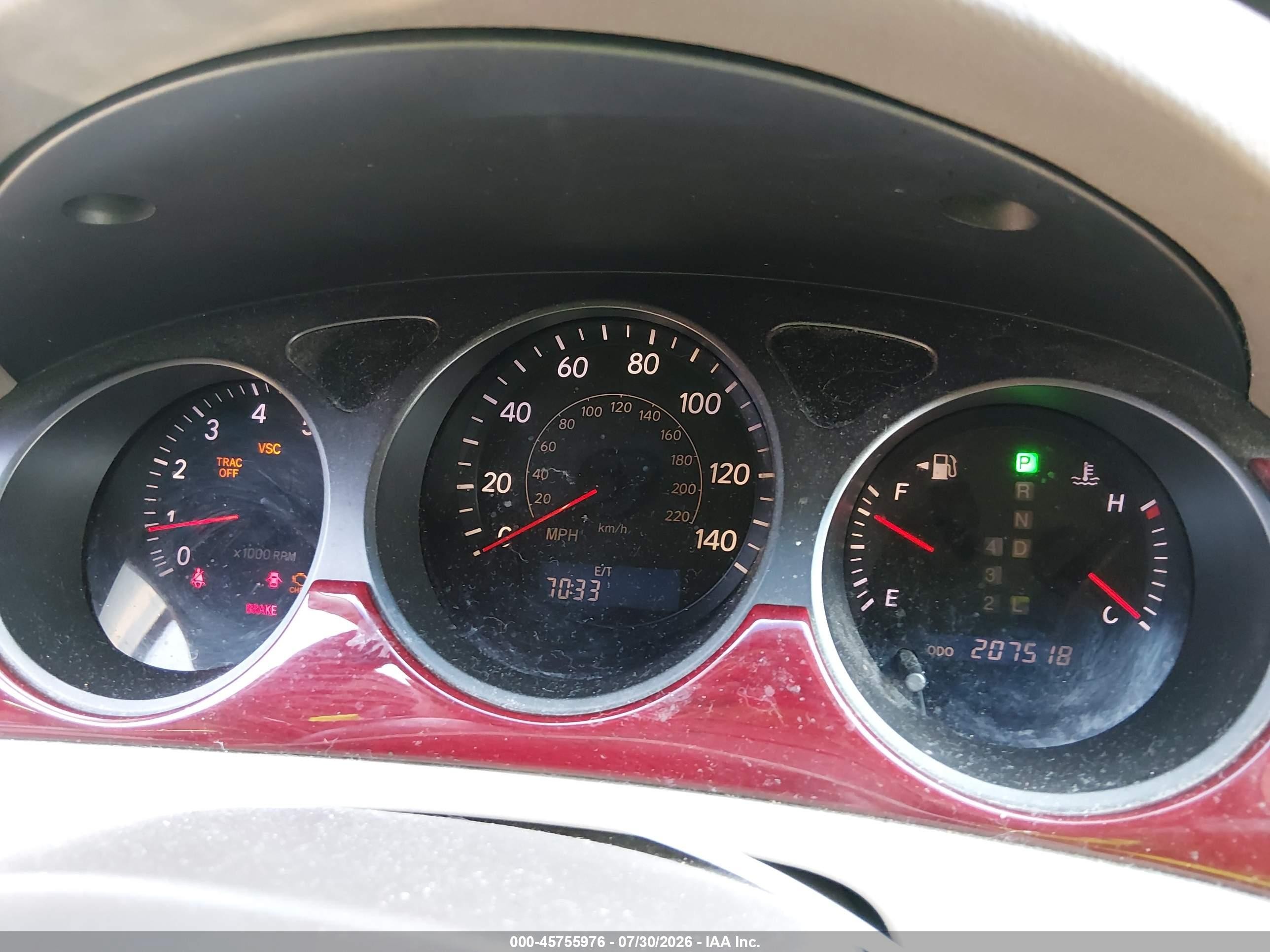 2004 Lexus Es 330 Blue vin: JTHBA30G645044726