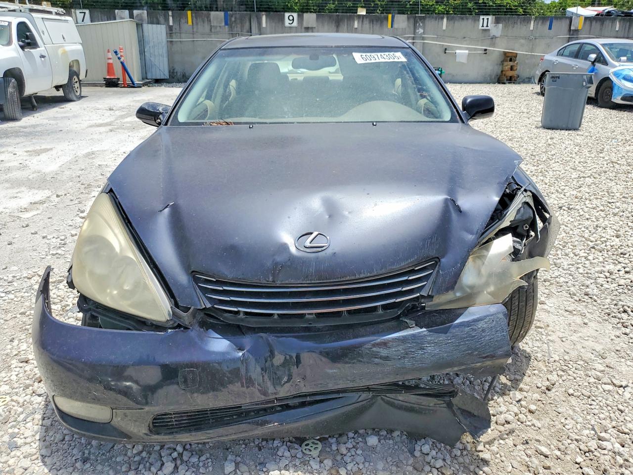 2004 Lexus Es 330 Blue vin: JTHBA30G645046668