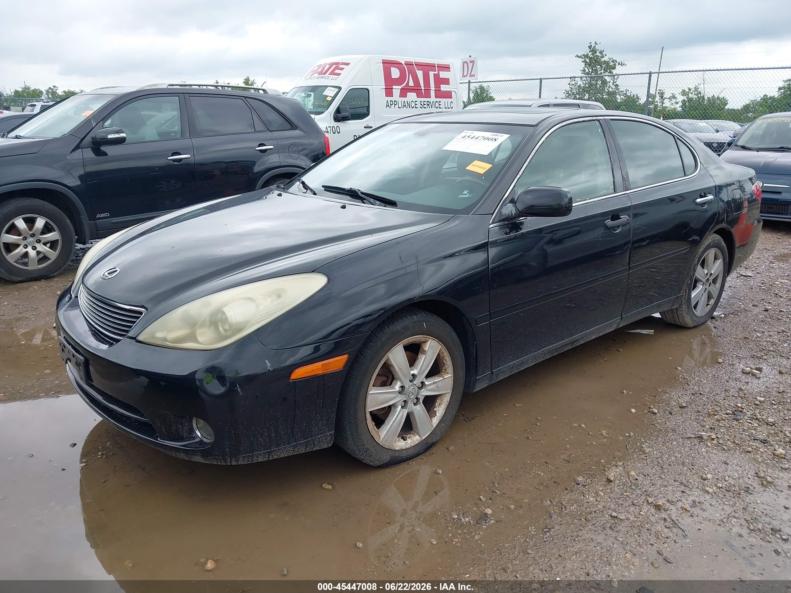 2005 Lexus Es 330   Black vin: JTHBA30G655062077