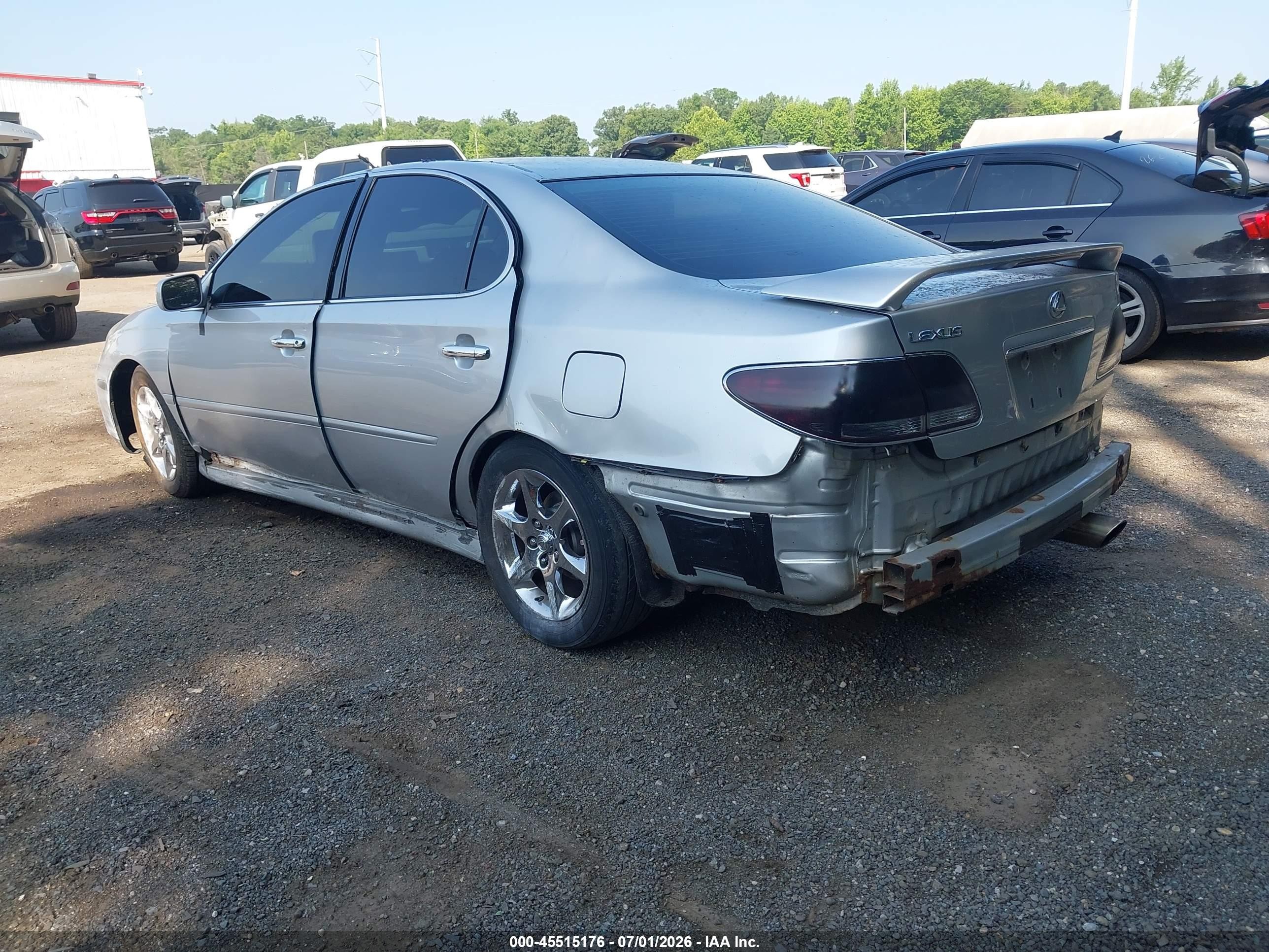 2005 Lexus Es 330   Silver vin: JTHBA30G655064895