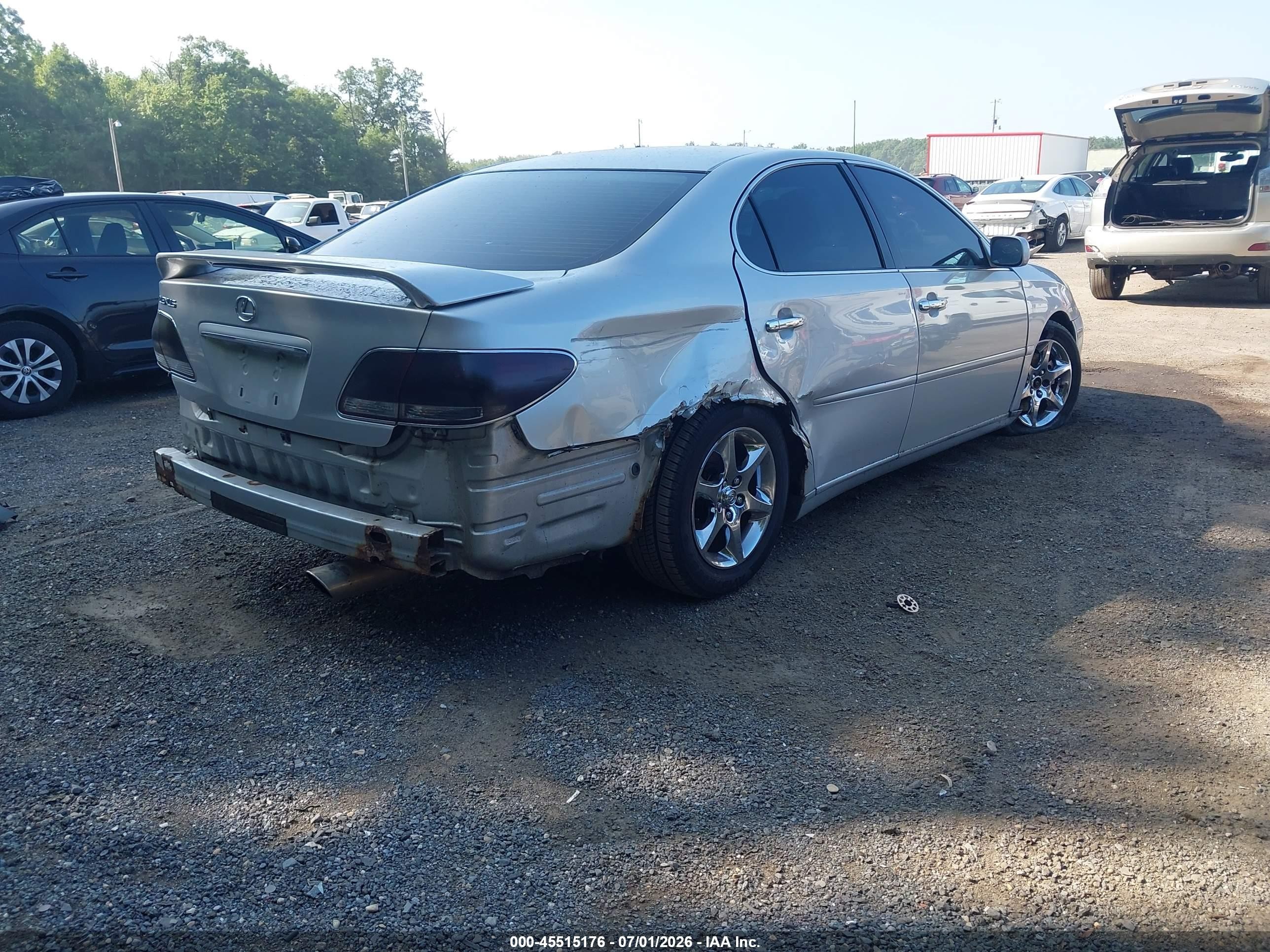 2005 Lexus Es 330   Silver vin: JTHBA30G655064895