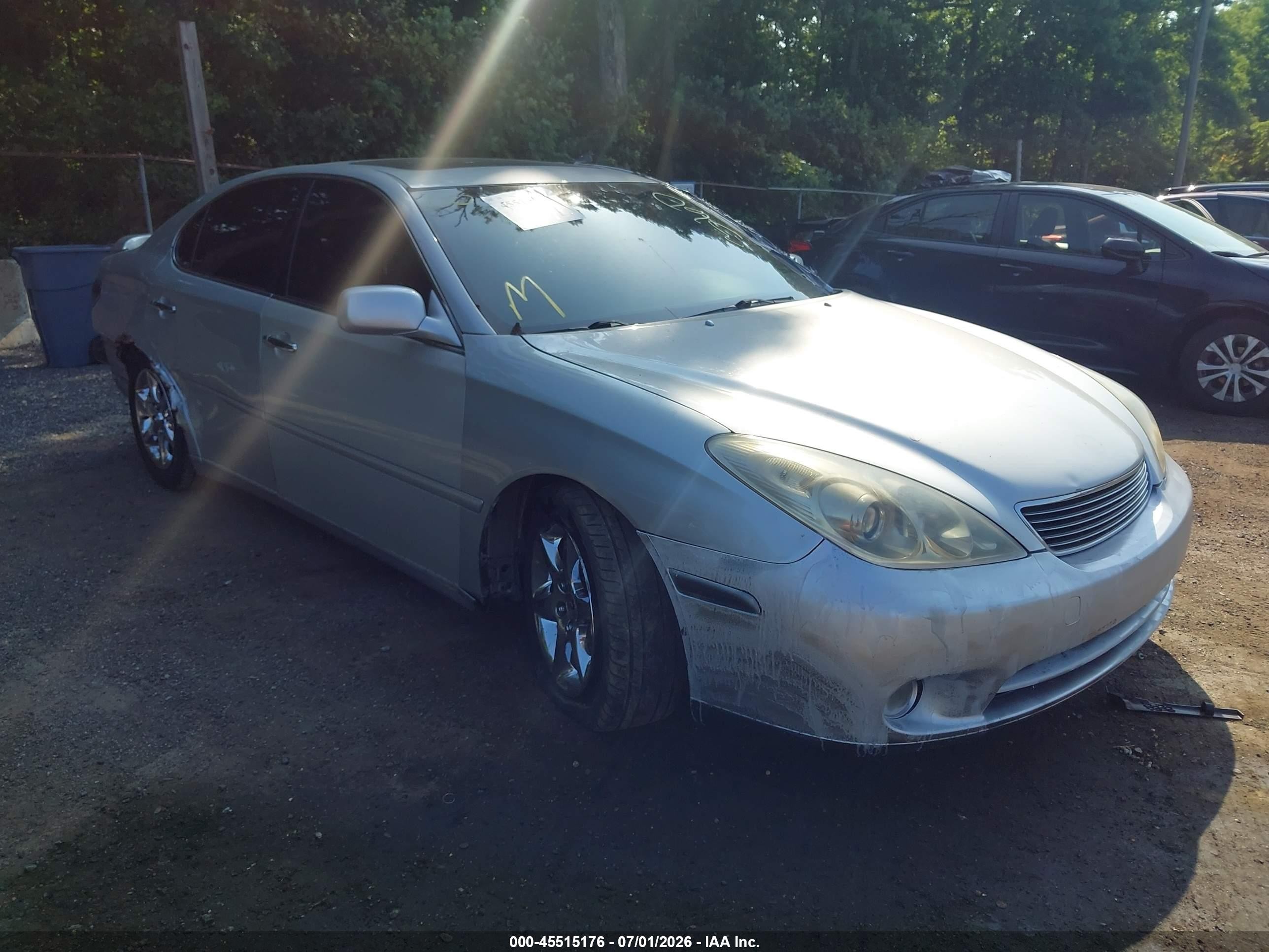 2005 Lexus Es 330   Silver vin: JTHBA30G655064895