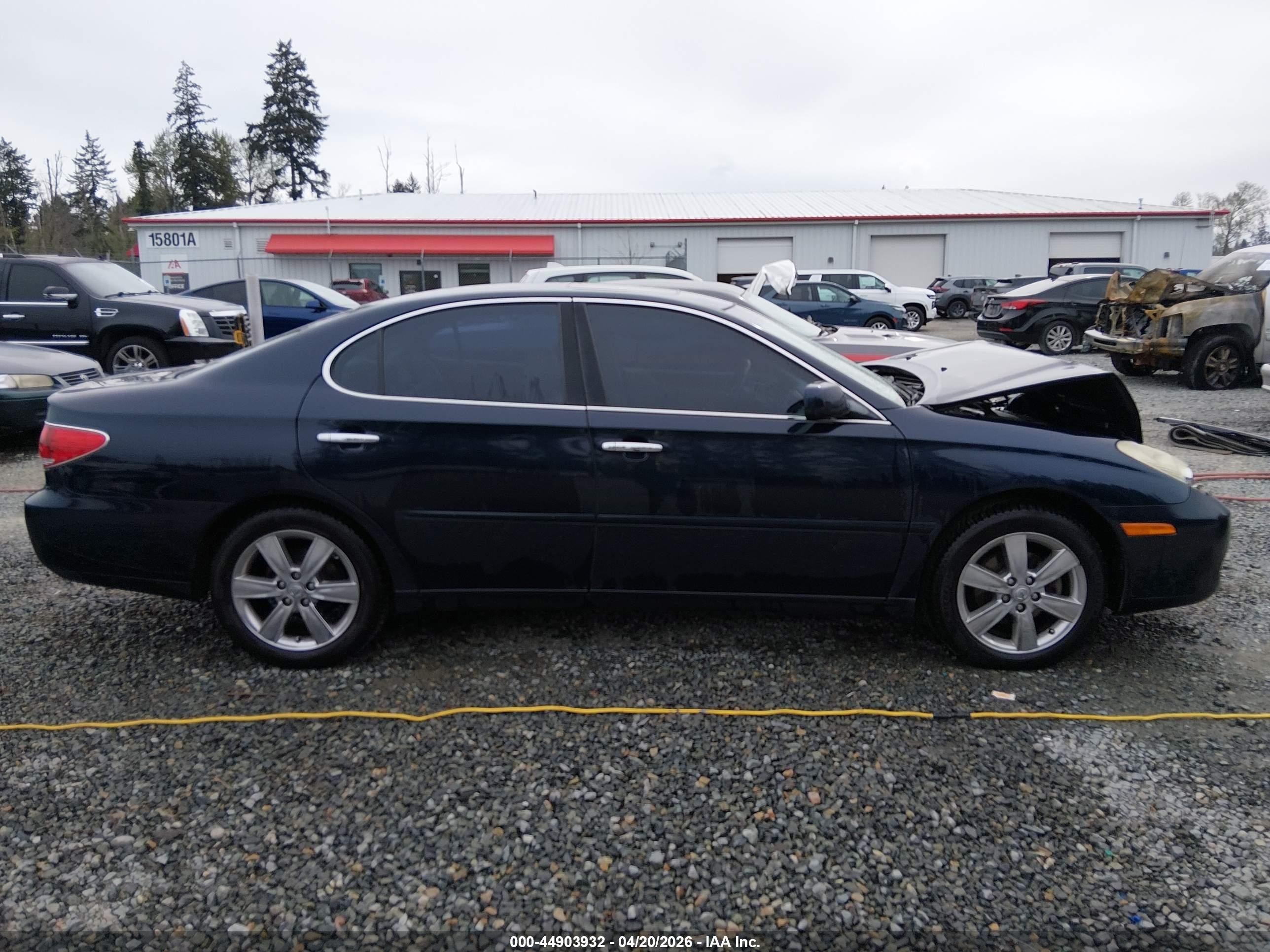 2005 Lexus Es 330 Blue vin: JTHBA30G655065433