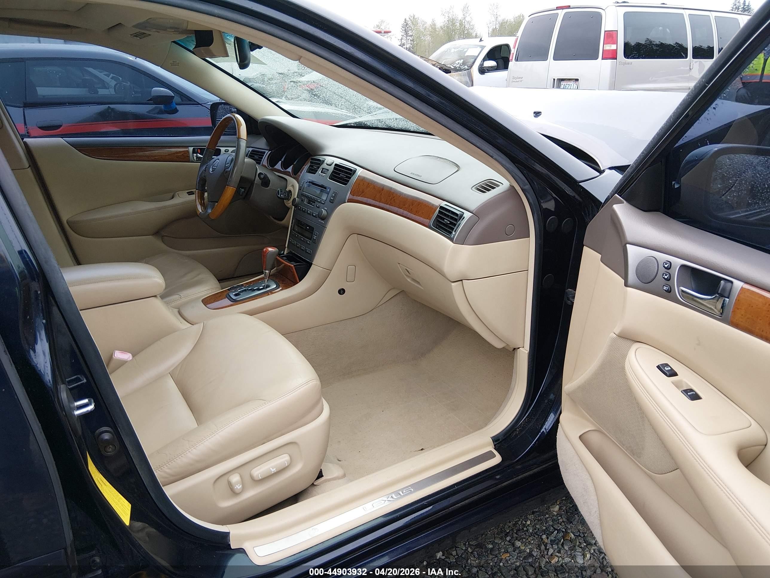 2005 Lexus Es 330 Blue vin: JTHBA30G655065433