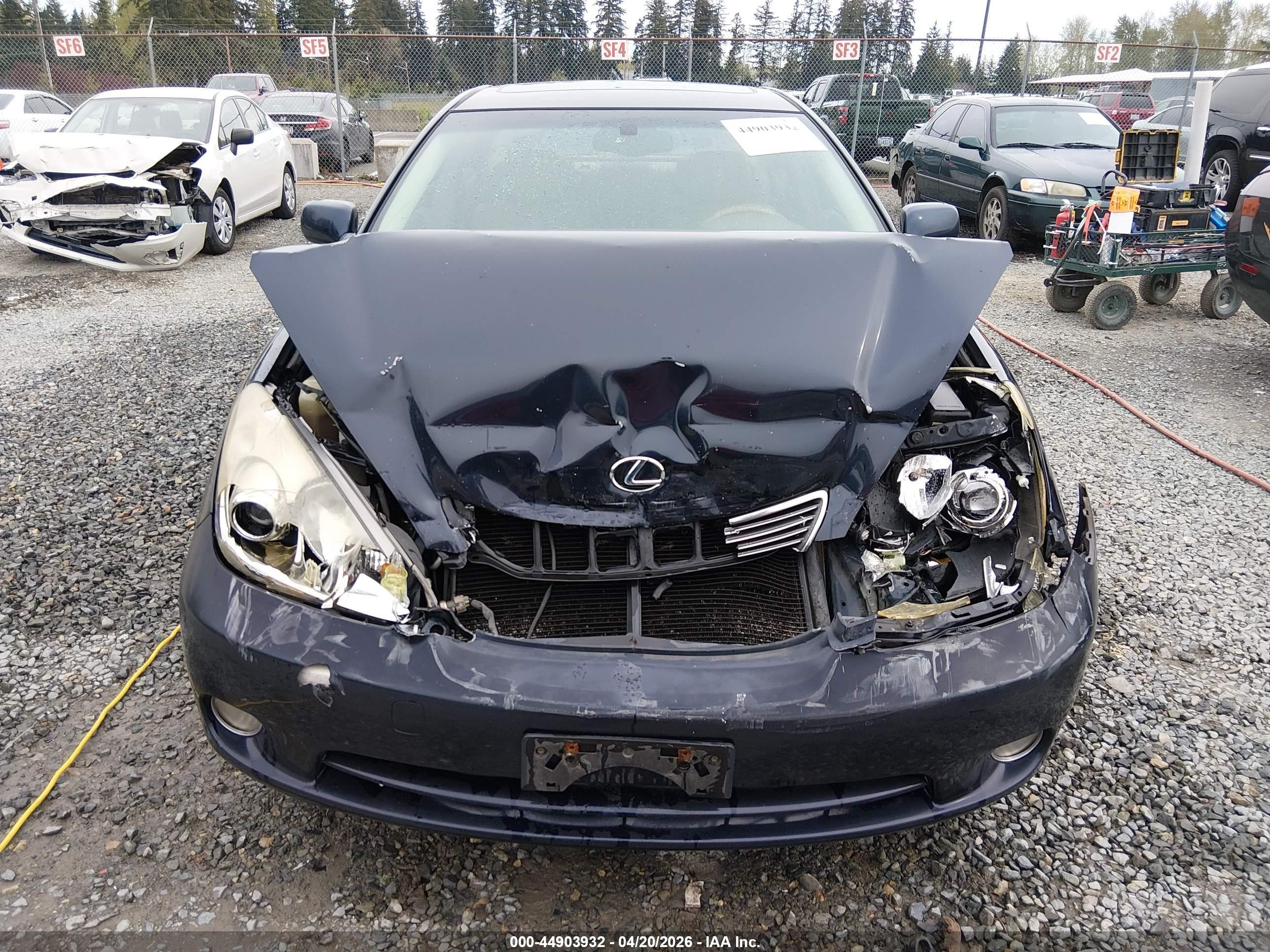 2005 Lexus Es 330 Blue vin: JTHBA30G655065433