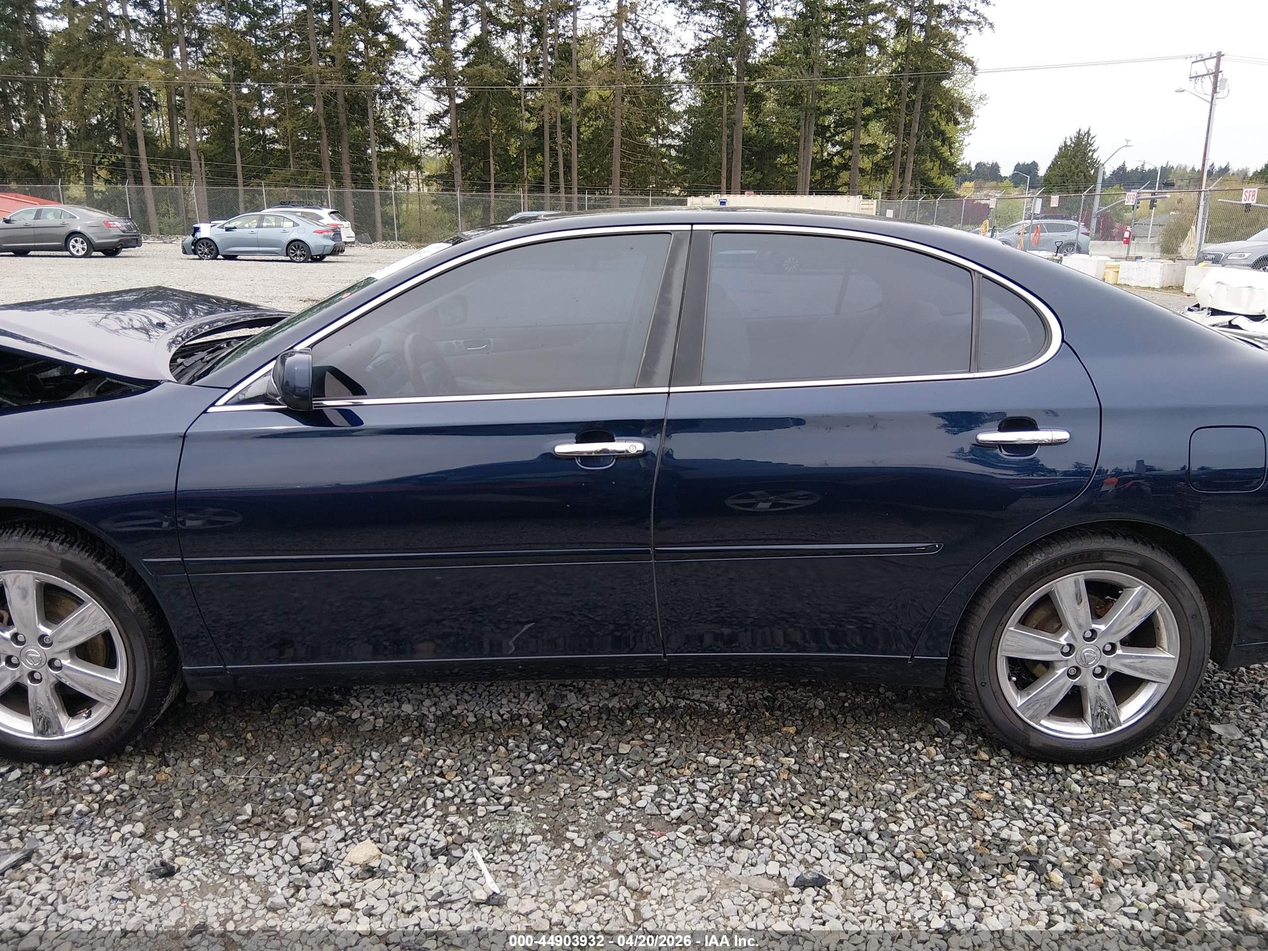 2005 Lexus Es 330 Blue vin: JTHBA30G655065433