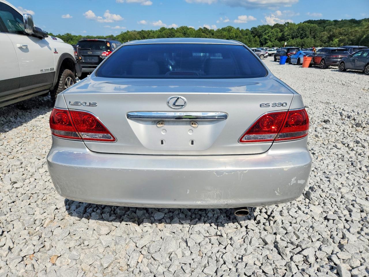 2005 Lexus Es 330 Silver vin: JTHBA30G655067537