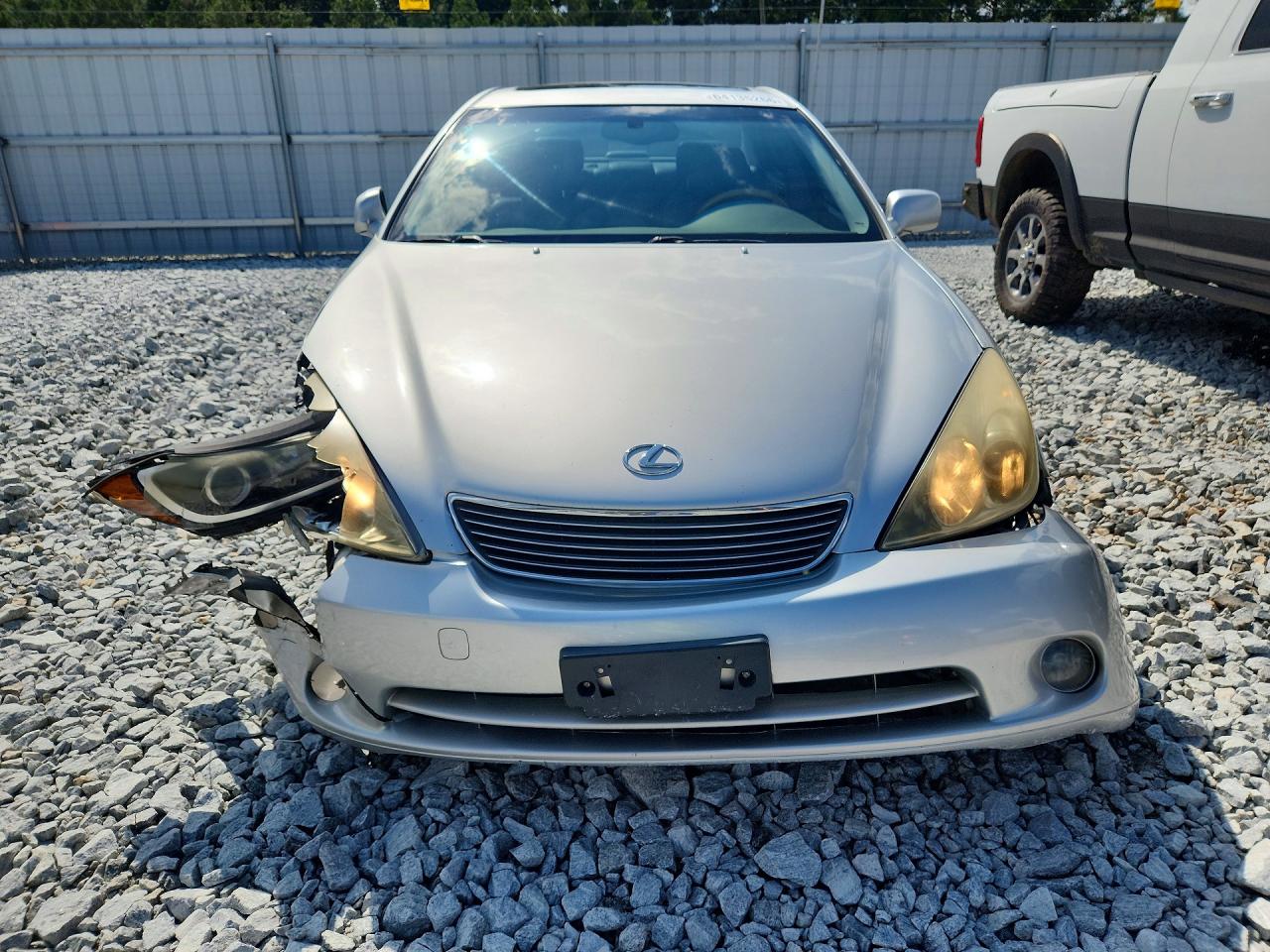 2005 Lexus Es 330 Silver vin: JTHBA30G655067537