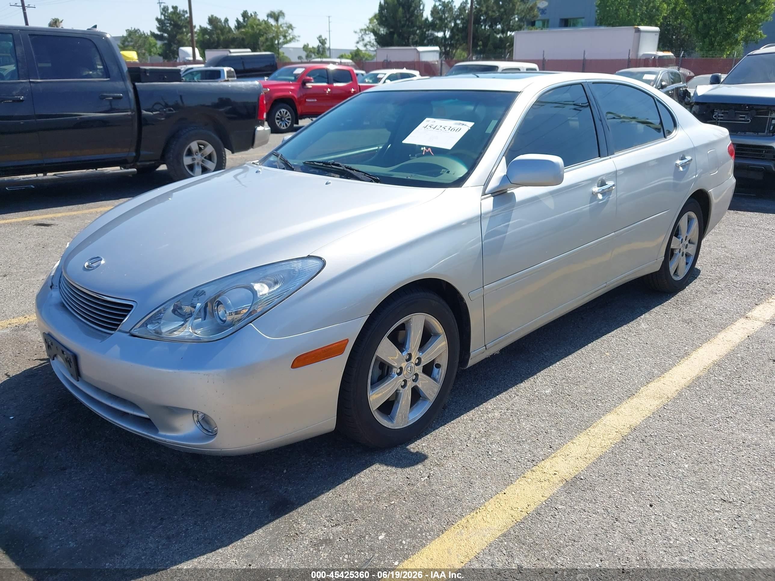 2005 Lexus Es 330 Gray vin: JTHBA30G655068977