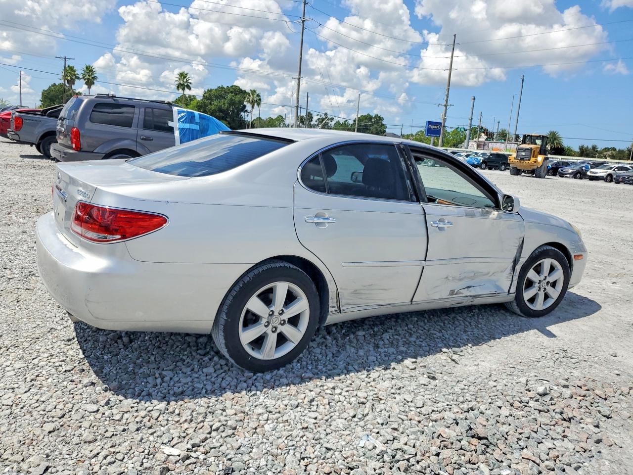2005 Lexus Es 330 Silver vin: JTHBA30G655076058