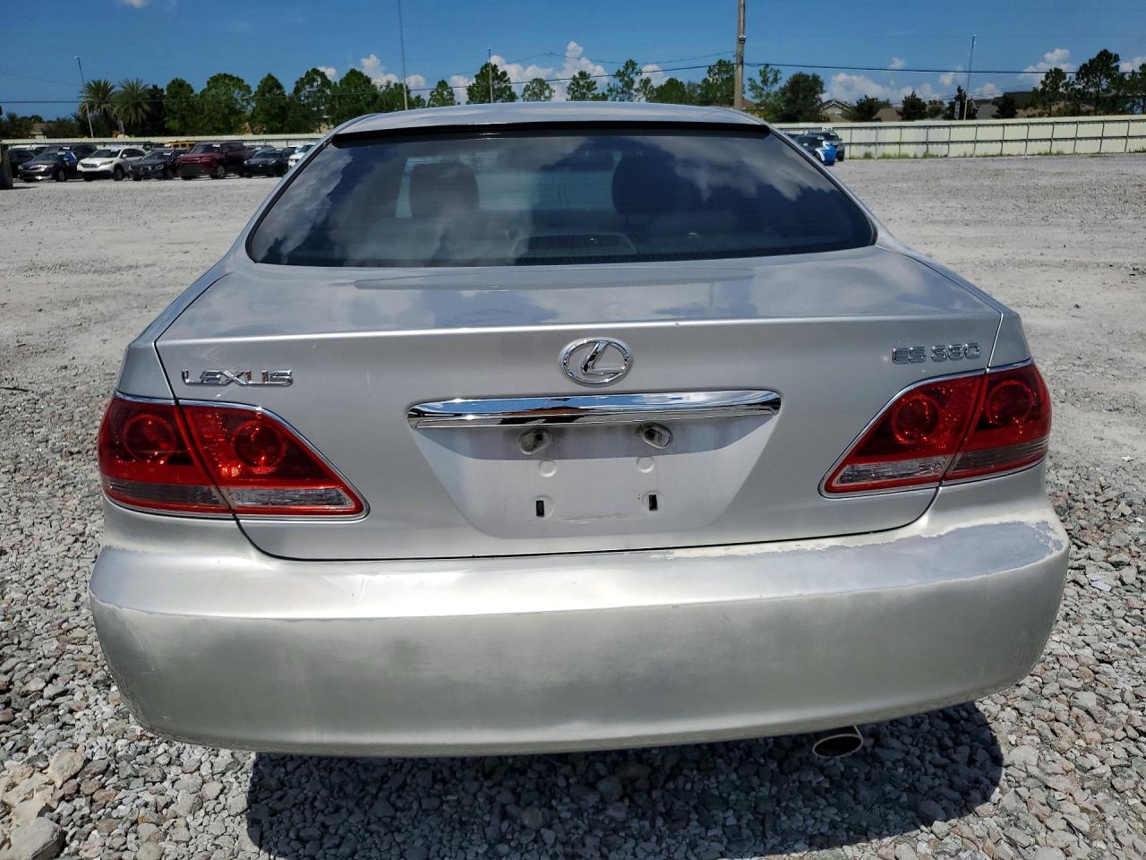 2005 Lexus Es 330 Silver vin: JTHBA30G655076058