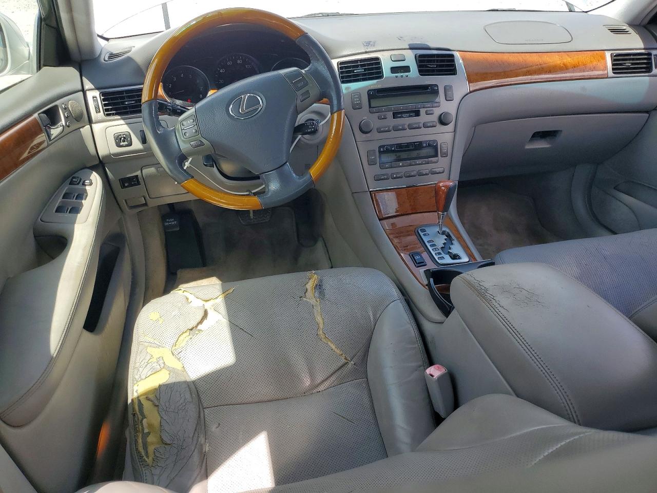 2005 Lexus Es 330 Silver vin: JTHBA30G655076058