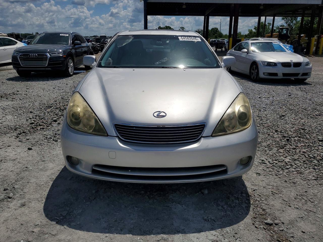 2005 Lexus Es 330 Silver vin: JTHBA30G655076058