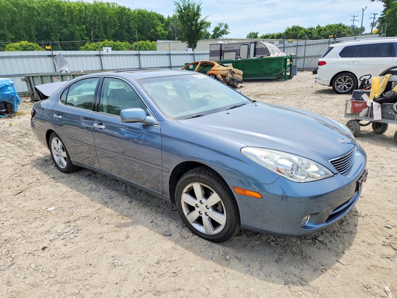 2005 Lexus Es 330 Gray vin: JTHBA30G655088601