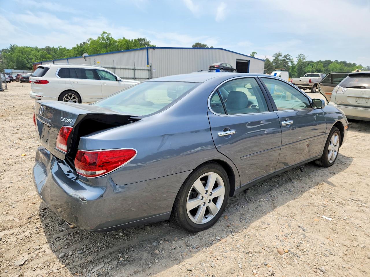 2005 Lexus Es 330 Gray vin: JTHBA30G655088601