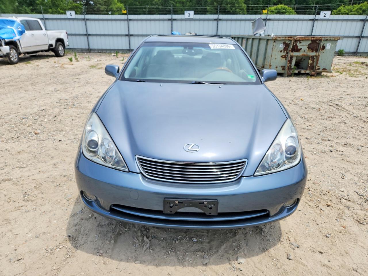 2005 Lexus Es 330 Gray vin: JTHBA30G655088601