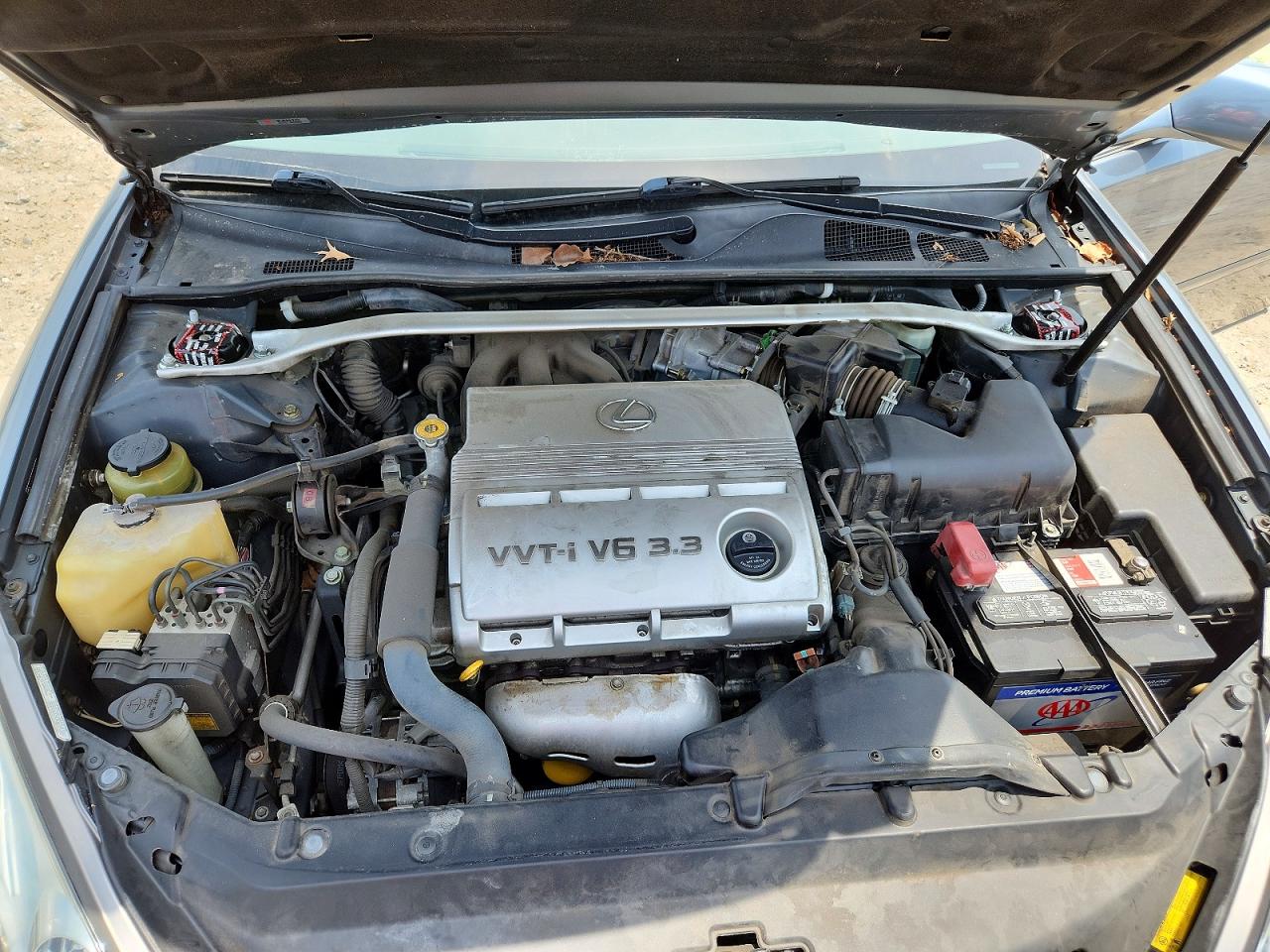 2005 Lexus Es 330 Gray vin: JTHBA30G655088601